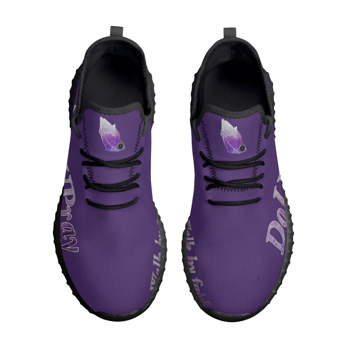 DoUPray Sneakers (purp) popcustoms