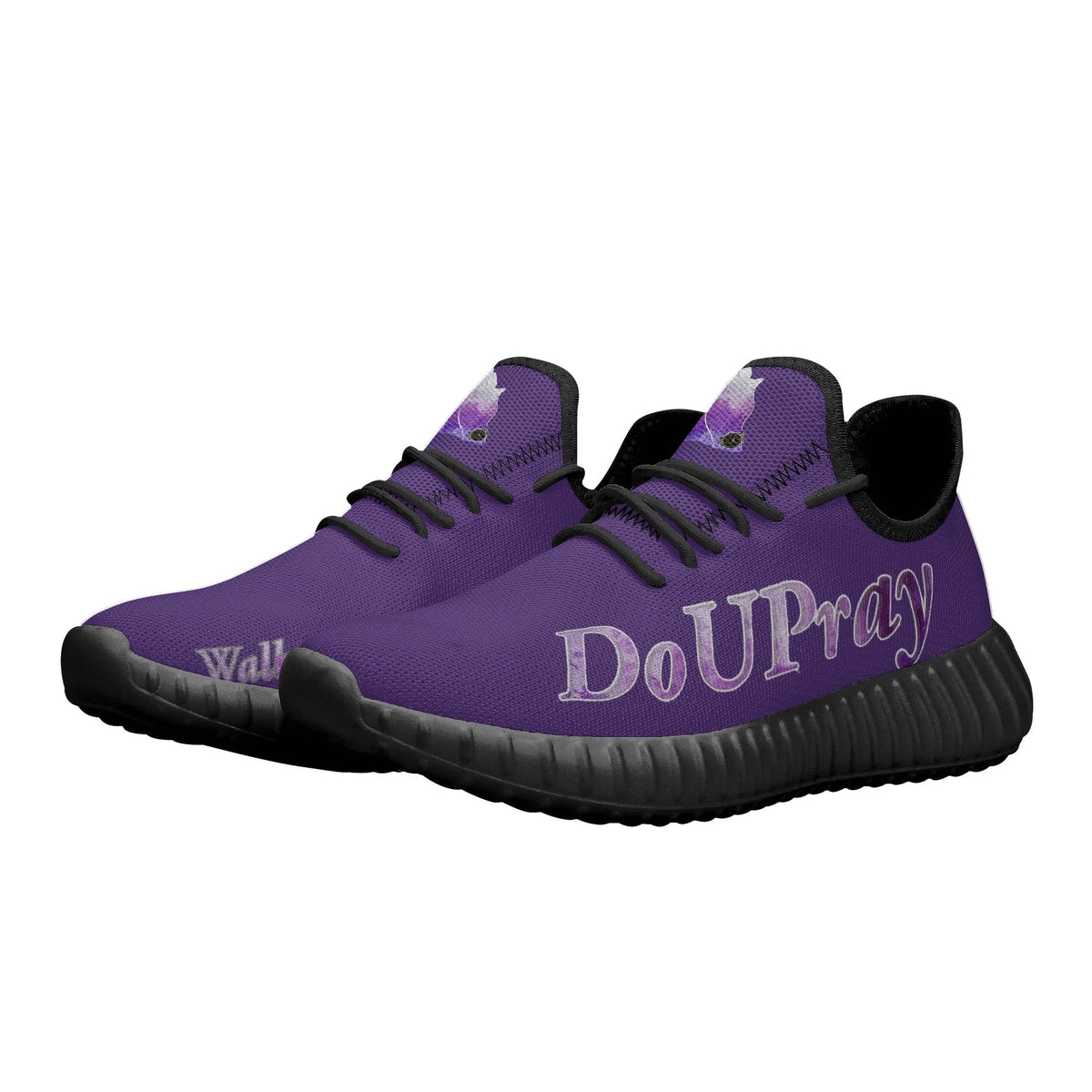 DoUPray Sneakers (purp) popcustoms