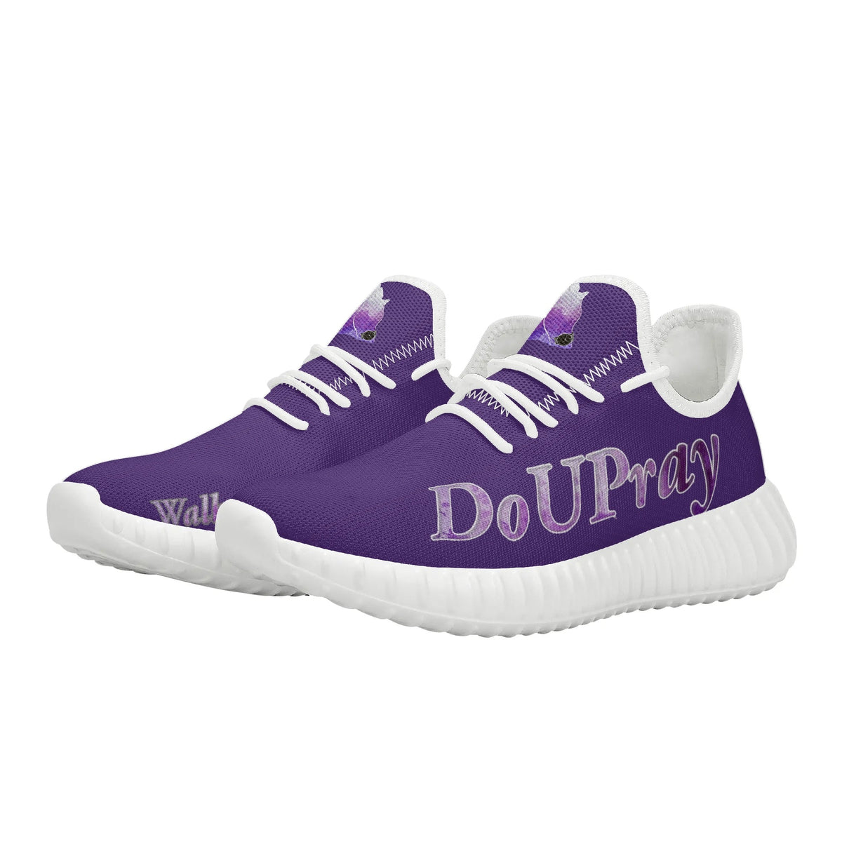 DoUPray Sneakers (purp) popcustoms