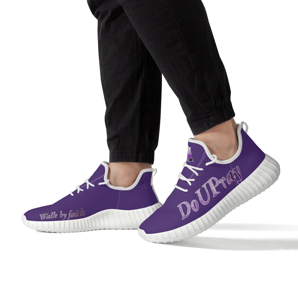 DoUPray Sneakers (purp) popcustoms