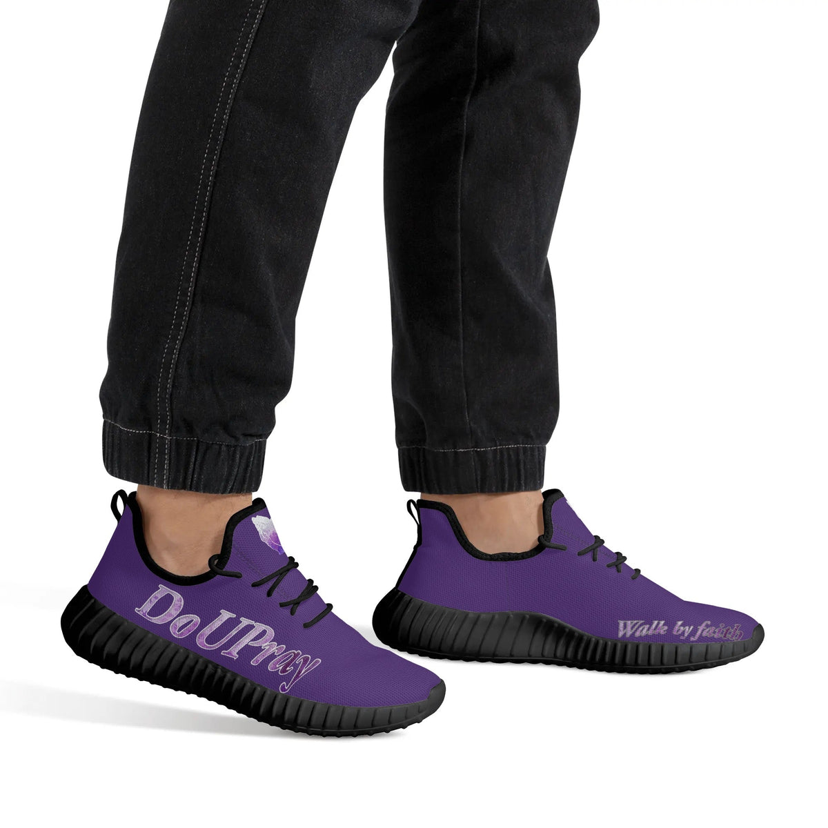 DoUPray Sneakers (purp) popcustoms