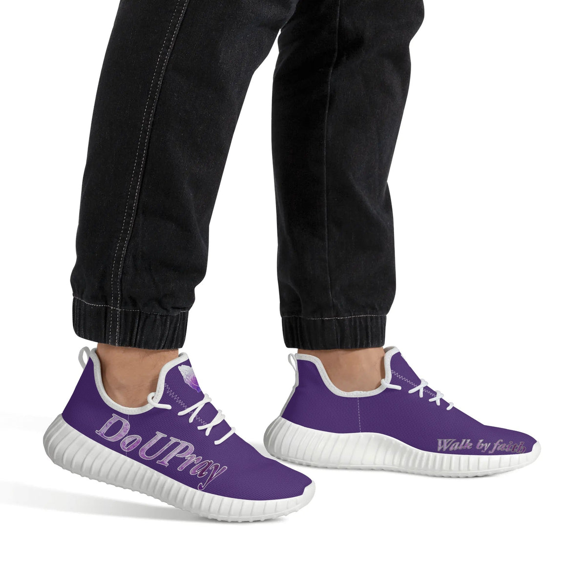 DoUPray Sneakers (purp) popcustoms