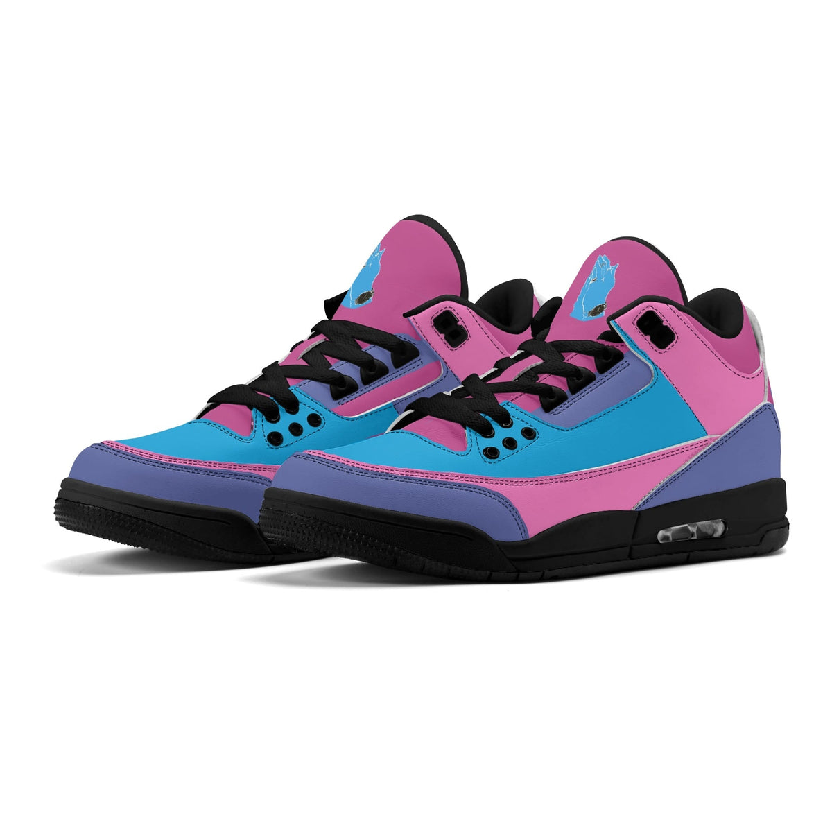 Air Pray Sneakers (cotton candy) popcustoms