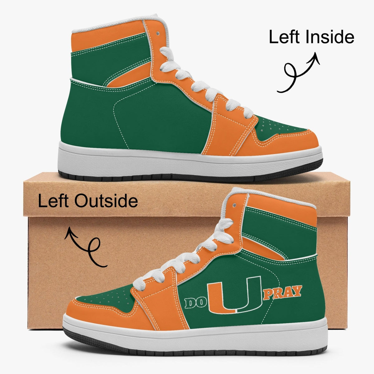 669. AJ Child High-top Shoes Do U Pray