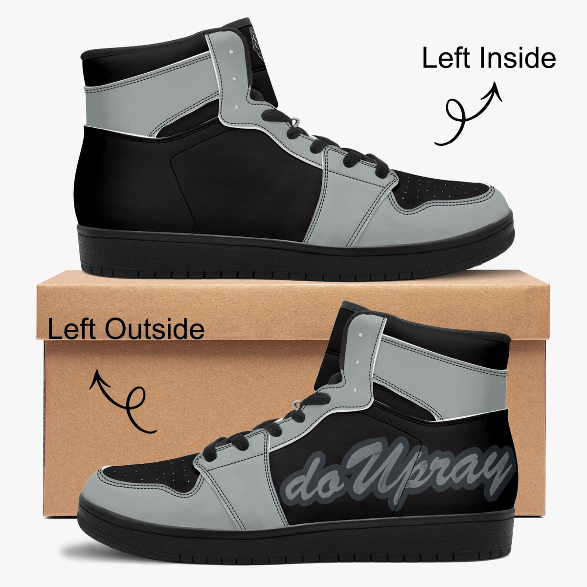 Step up your style with the Pray (DC Edition) Sneaker—bold design meets iconic inspiration. Elevate your look today!