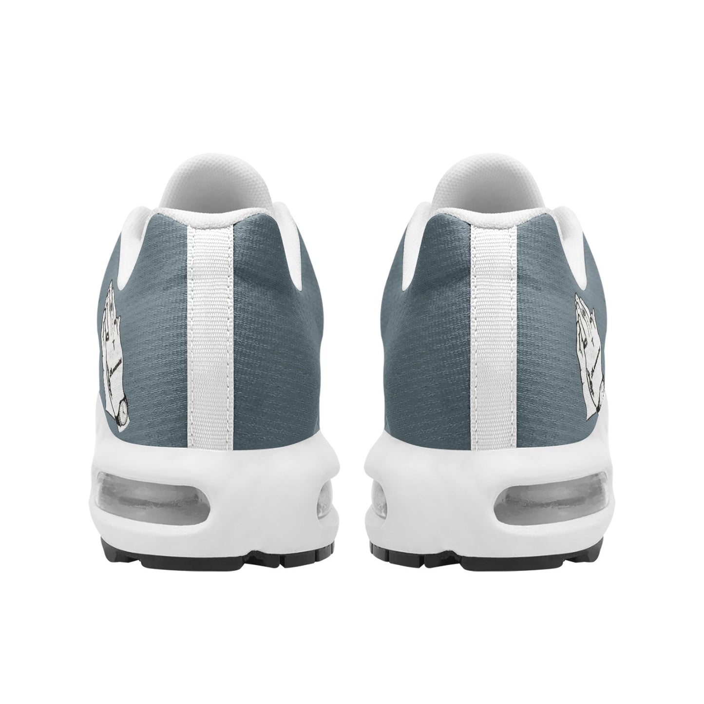 Prayer Max Sneakers (steel grey) Printy6