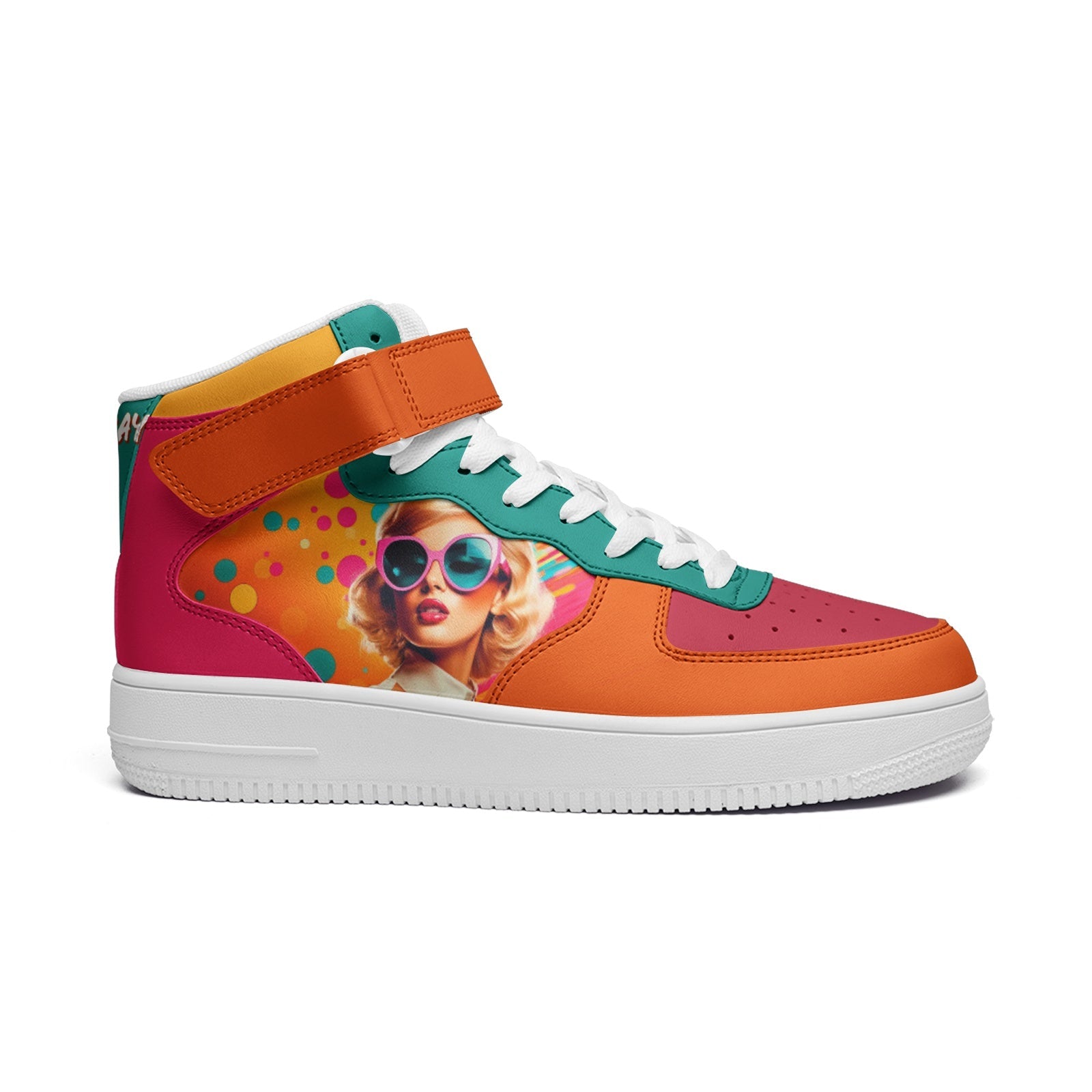 Prayer Force 1 Sneakers (Malibu) Printy6