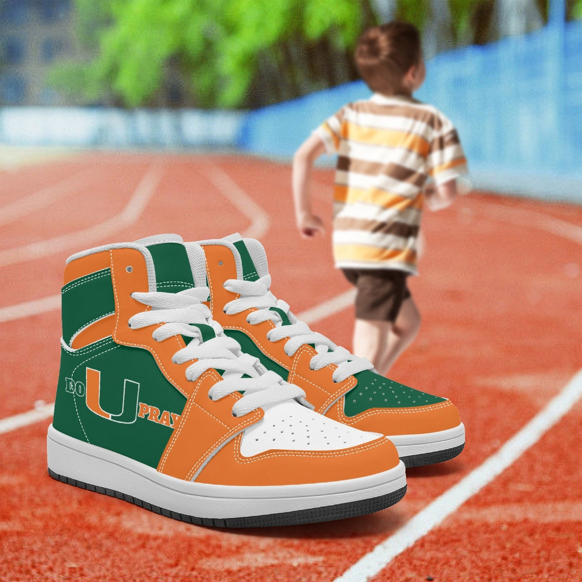 669. AJ Child High-top Shoes Do U Pray