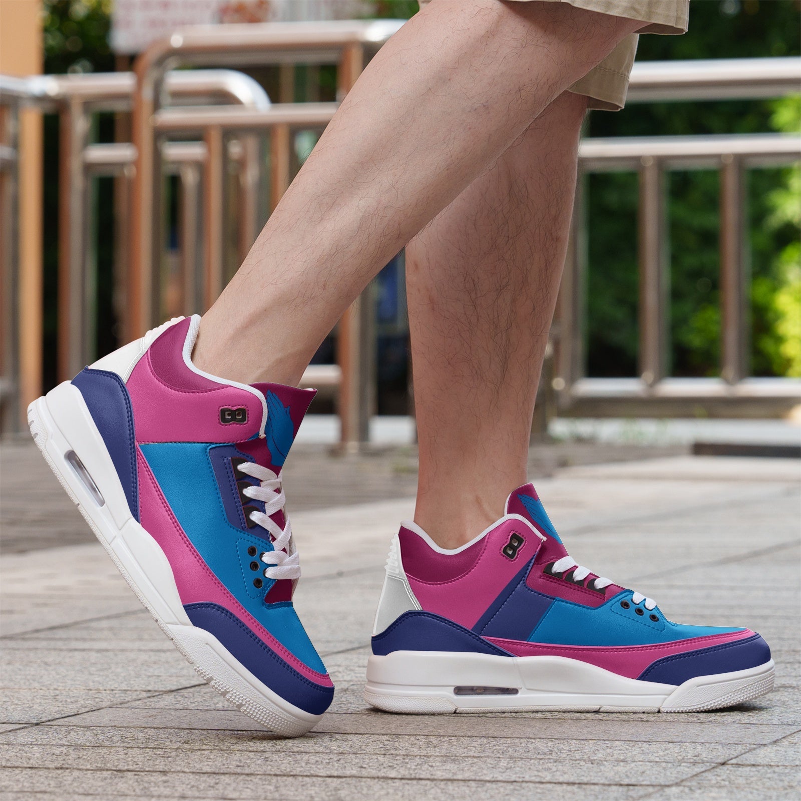 Unisex Non Slip Sneakers Lace Up Fashion Shoes Printy6