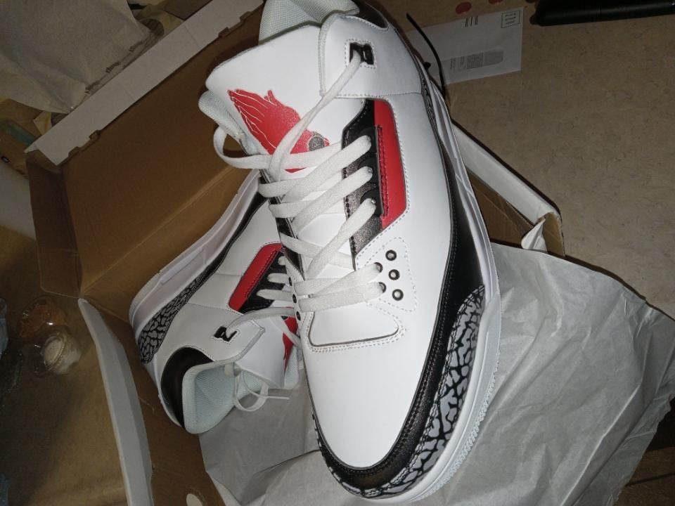 Air pray Sneakers grey/red Printy6
