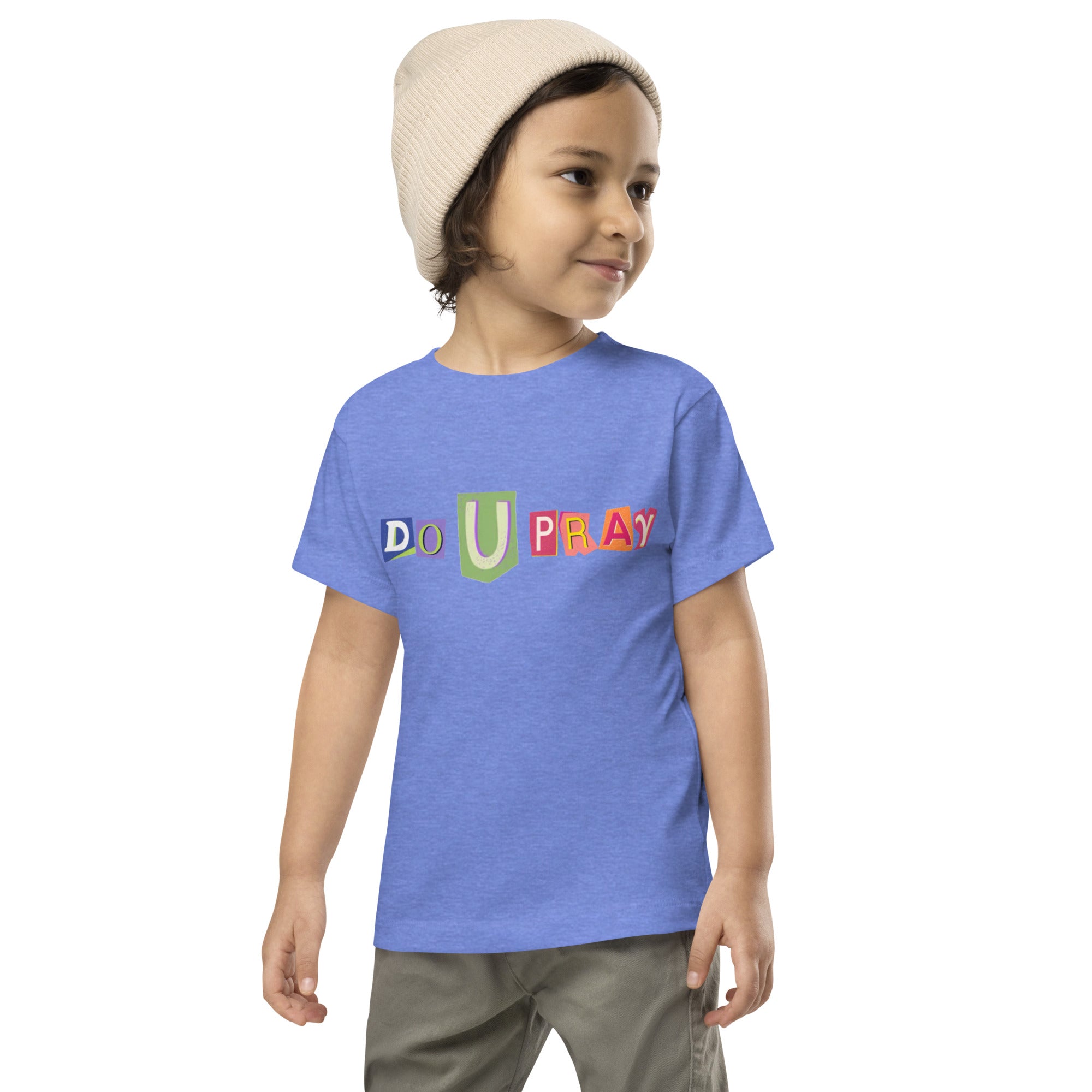 Toddler Short Sleeve Tee – Soft, breathable cotton t-shirt for toddlers, available in multiple colors for everyday comfort