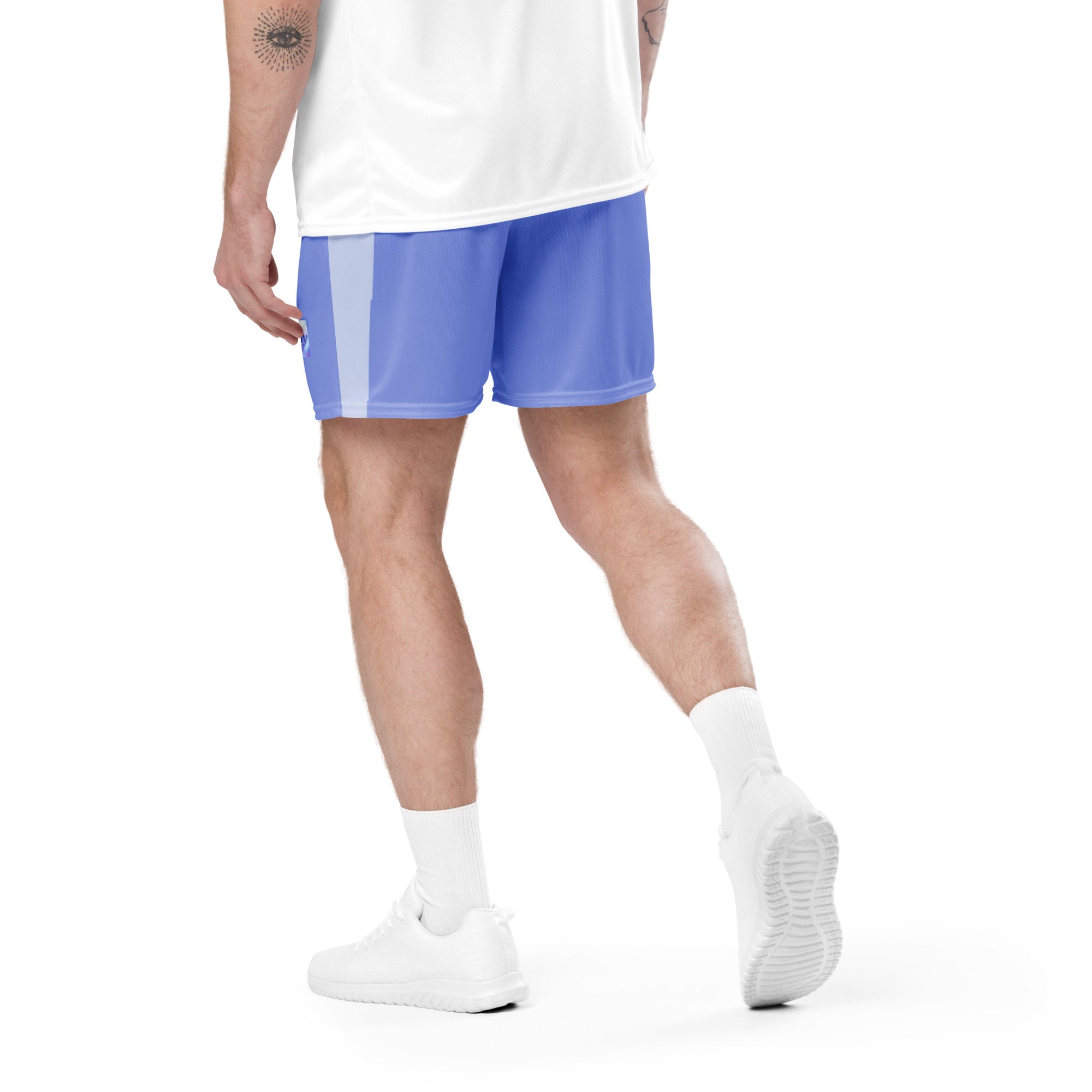 Velvet mesh shorts Do U Pray