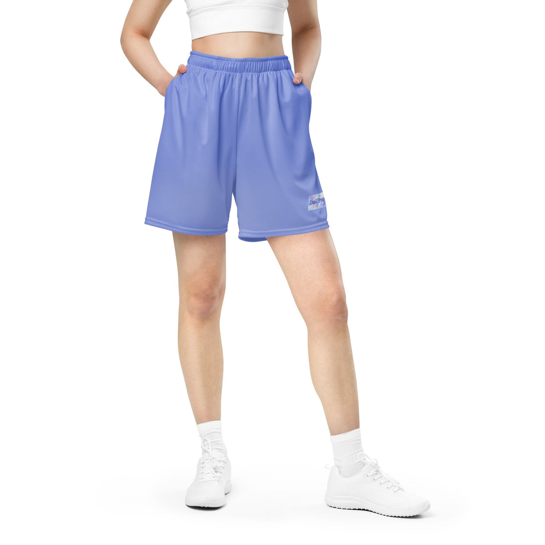 Velvet mesh shorts Do U Pray