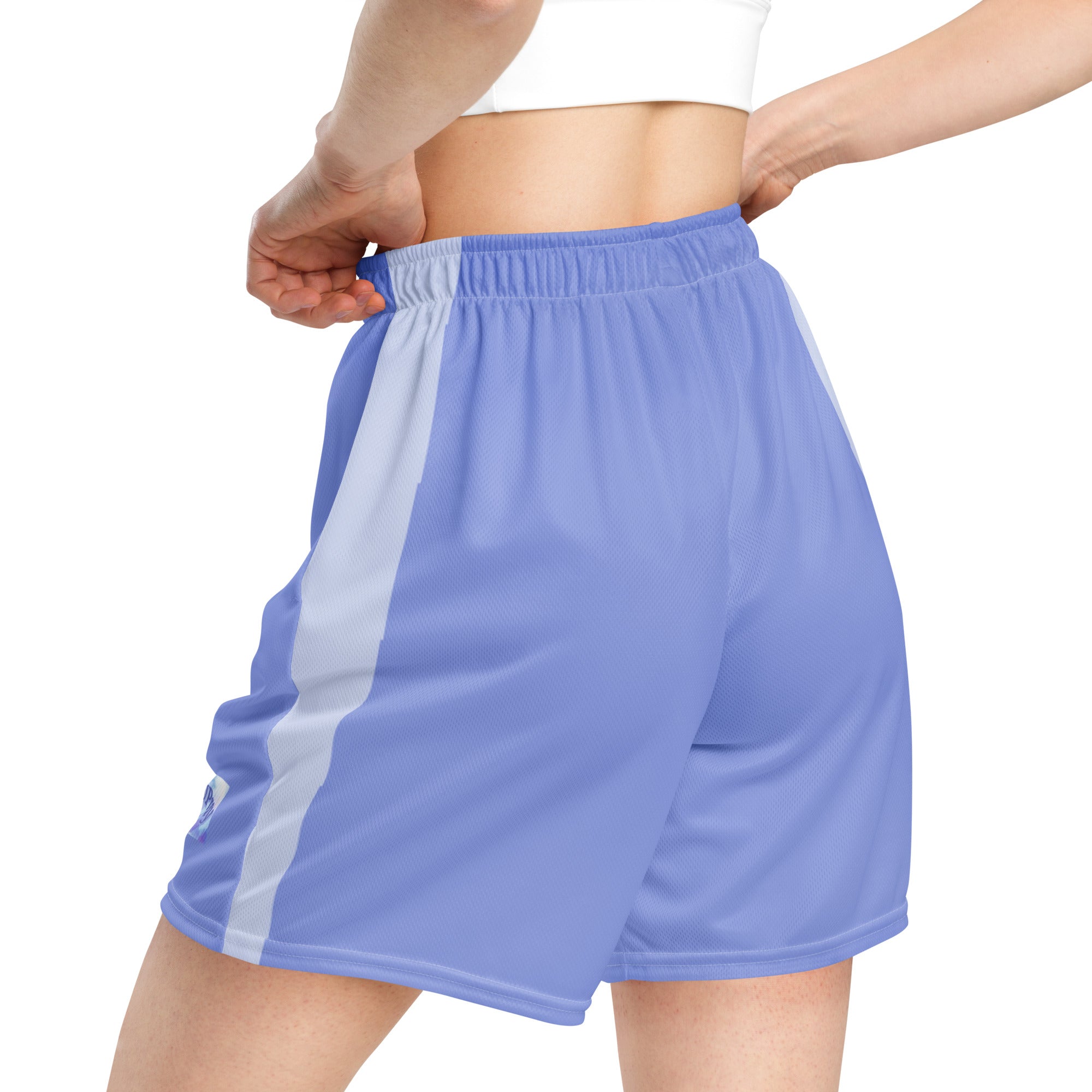 Velvet mesh shorts Do U Pray