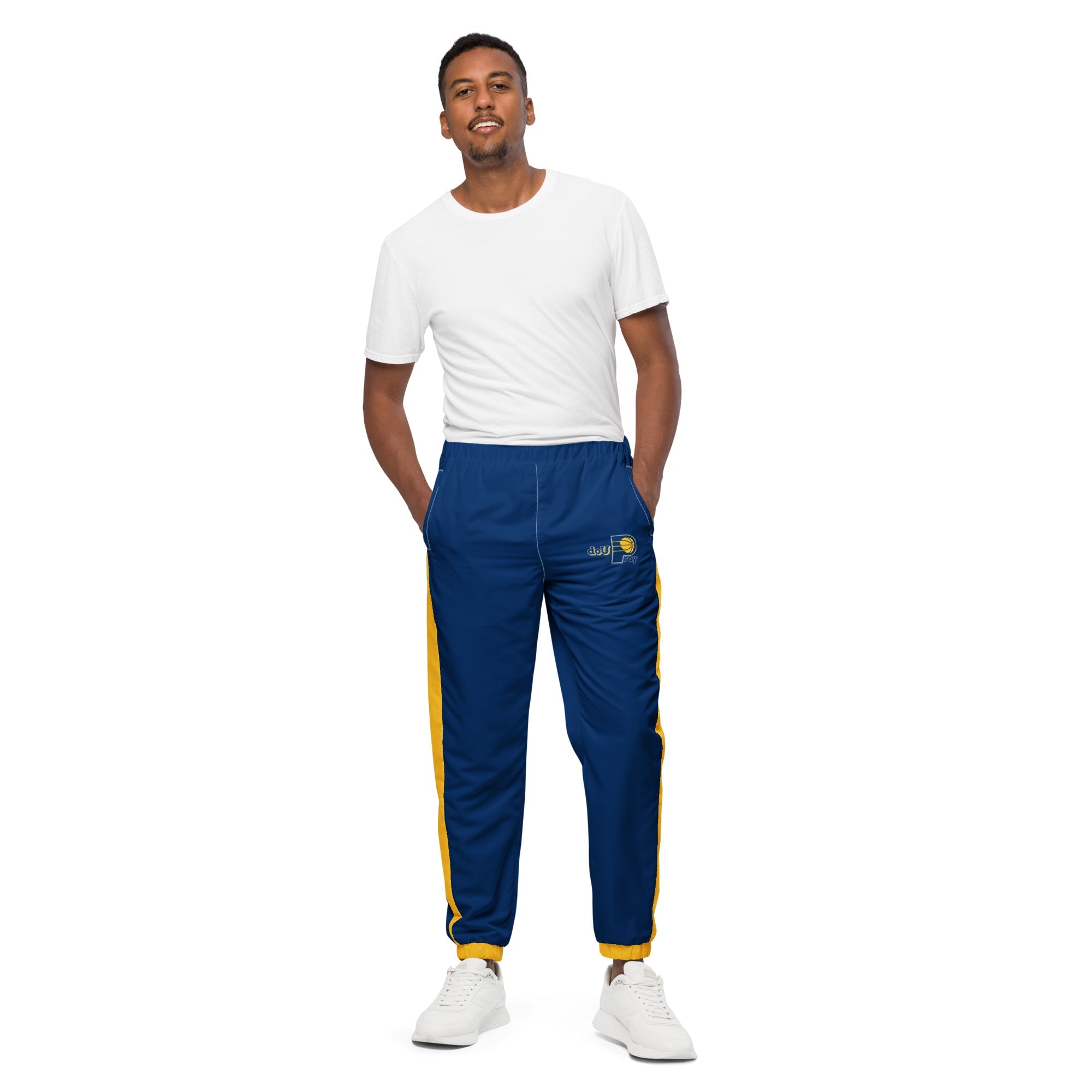 Unisex track pants Do U Pray