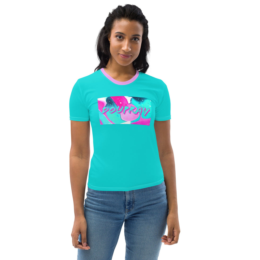 Fuchsia T-shirt Do U Pray