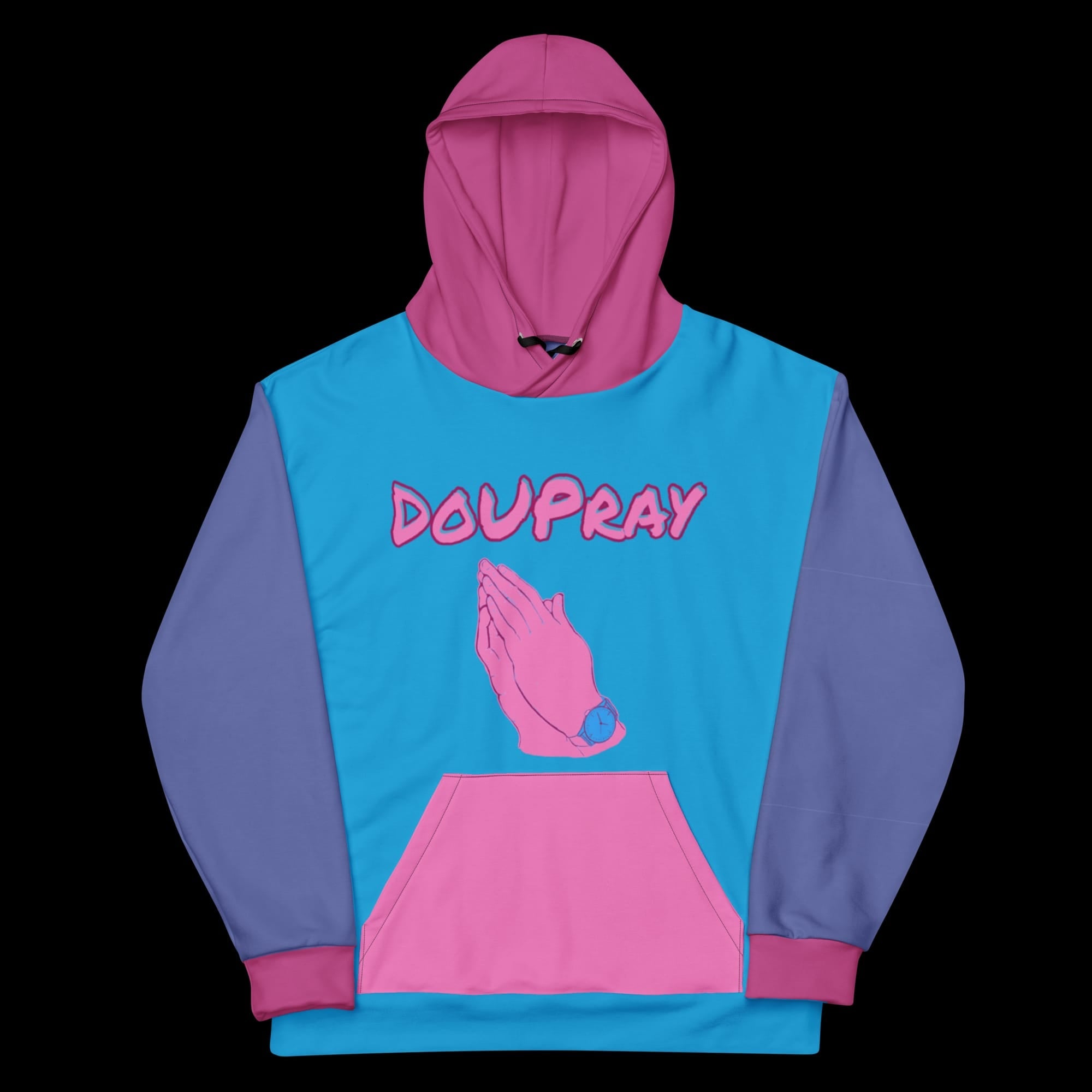 Do U Pray Unisex Fleece Hoodie – Faith Over Fear Edition Do U Pray