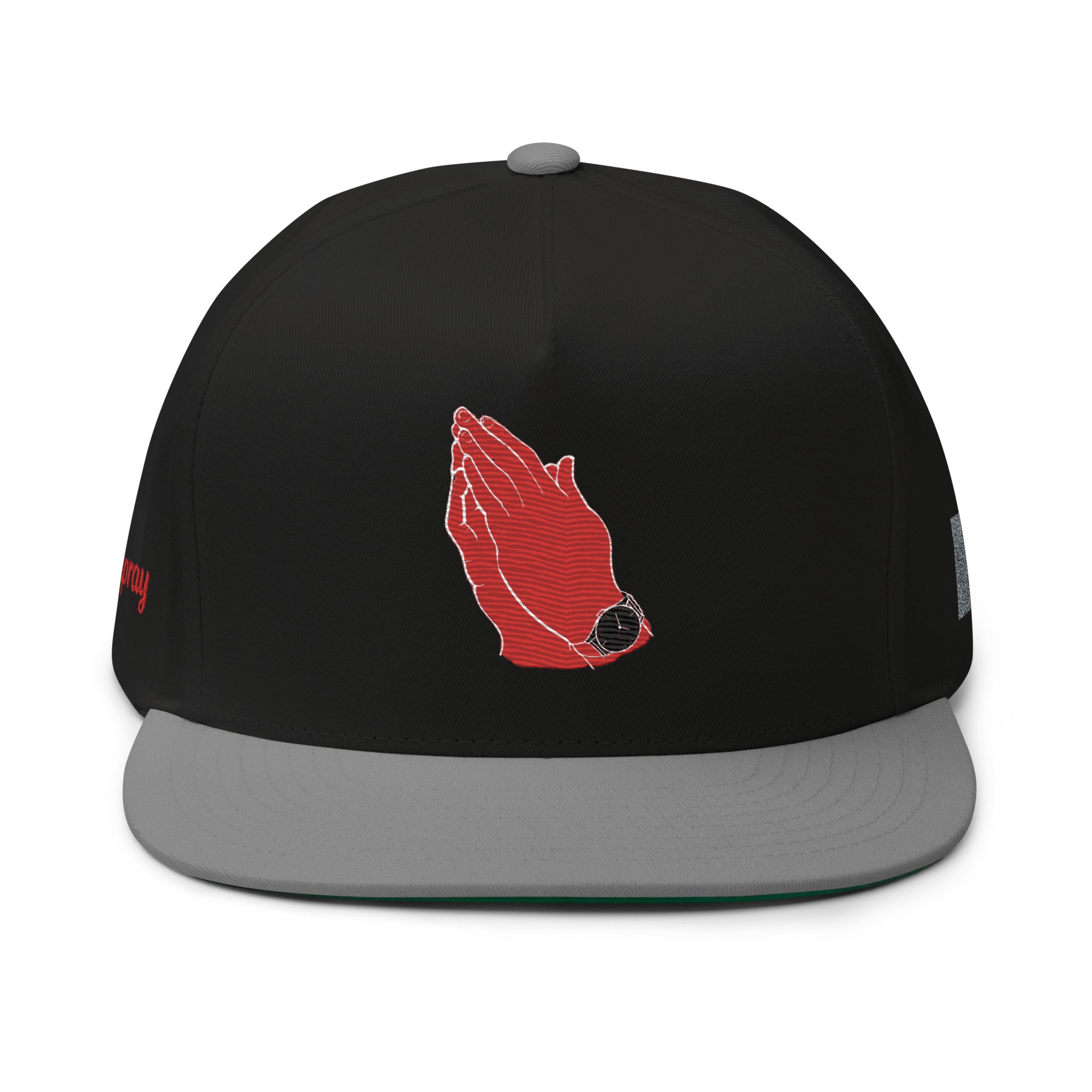Complete your look with the Air Air Pray Flat Bill Cap – bold style, perfect fit. Grab yours now!