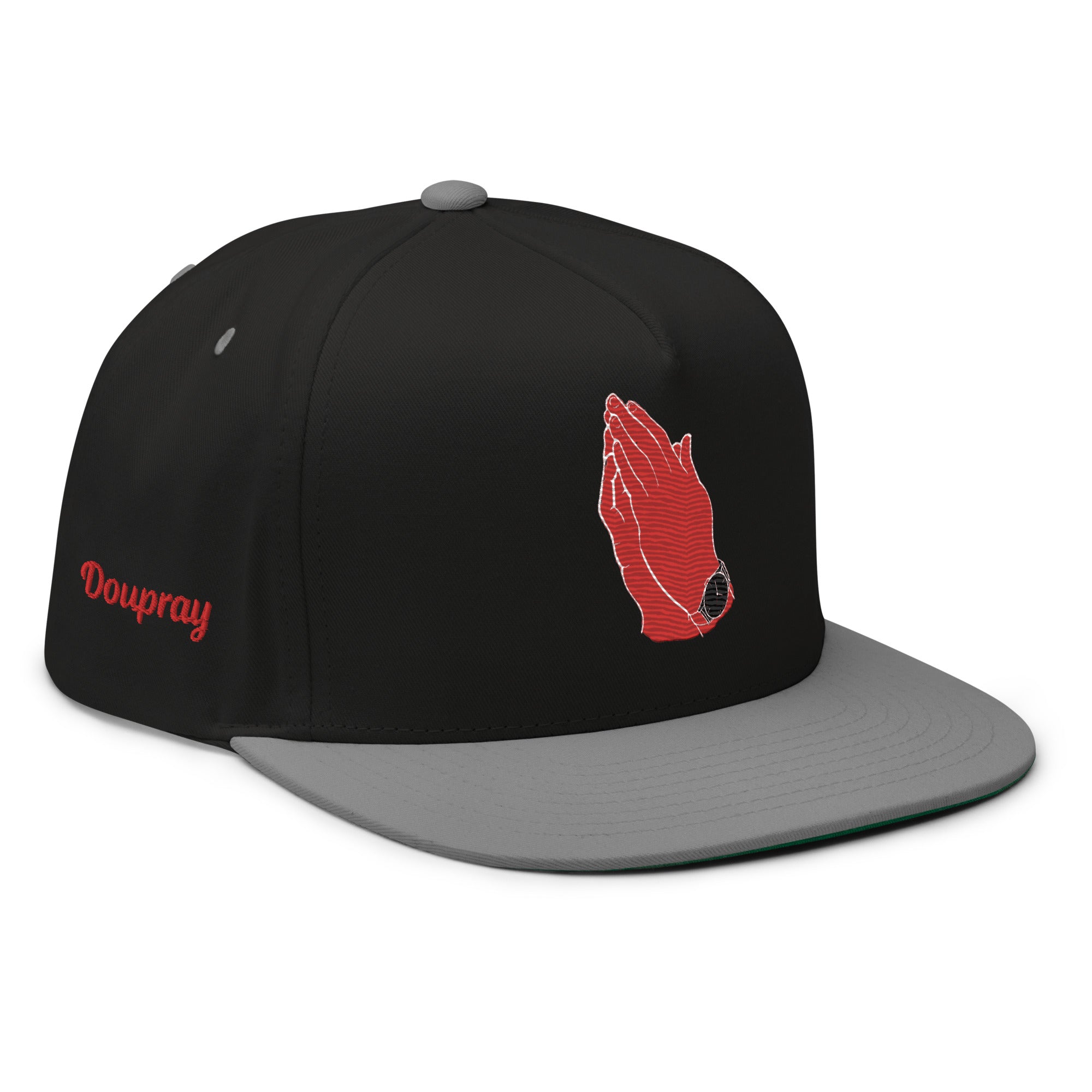 Complete your look with the Air Air Pray Flat Bill Cap – bold style, perfect fit. Grab yours now!