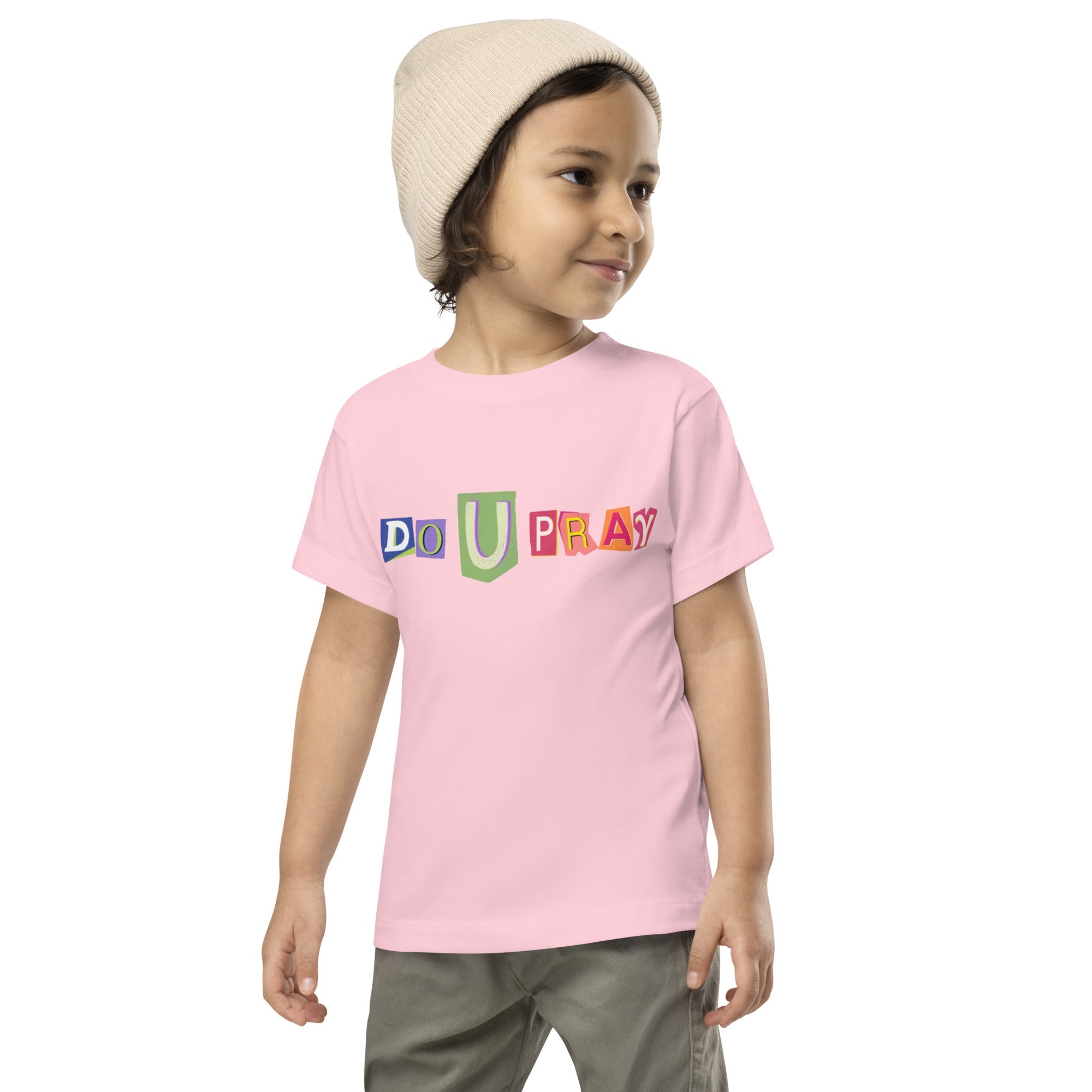 Toddler Short Sleeve Tee Do U Pray