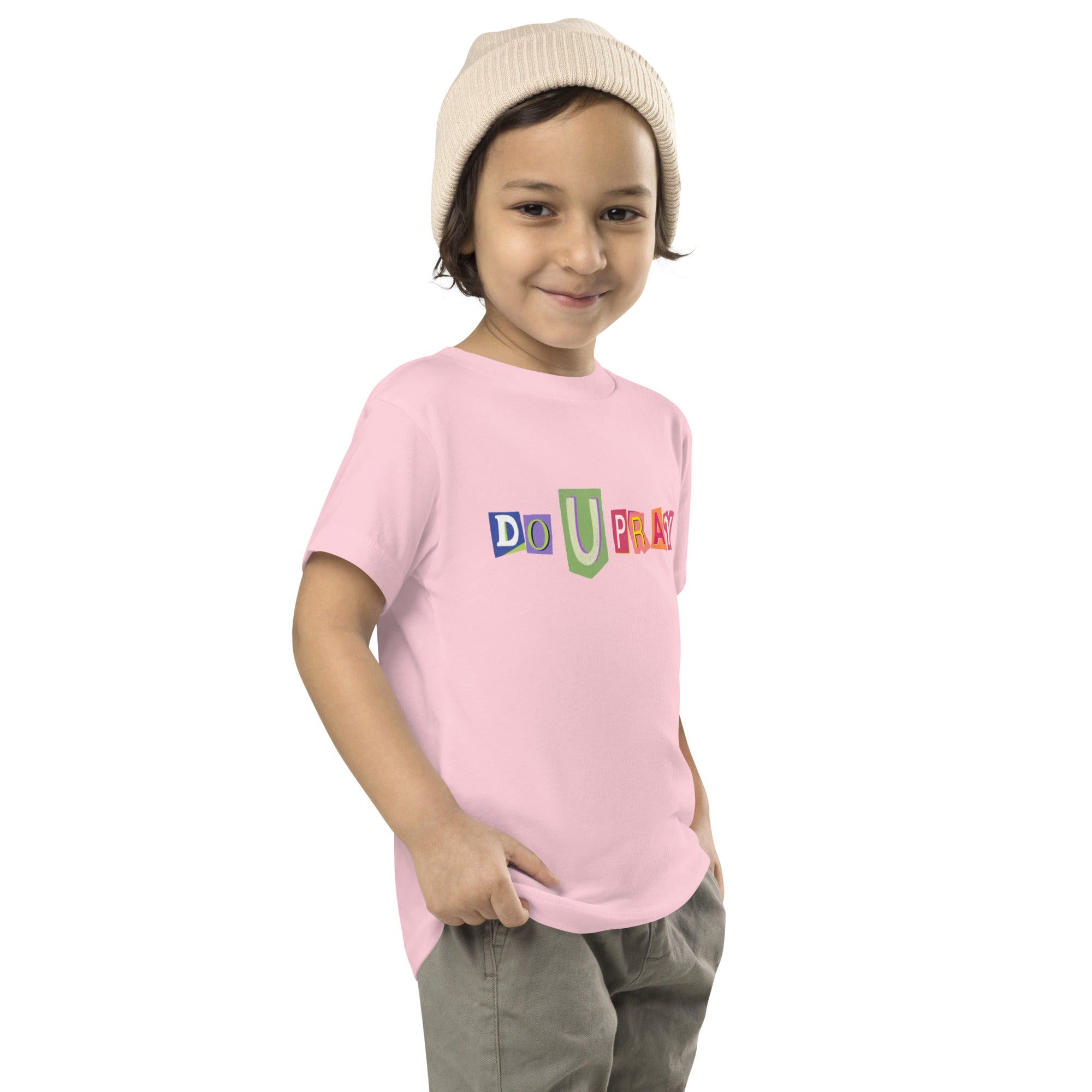 Toddler Short Sleeve Tee Do U Pray