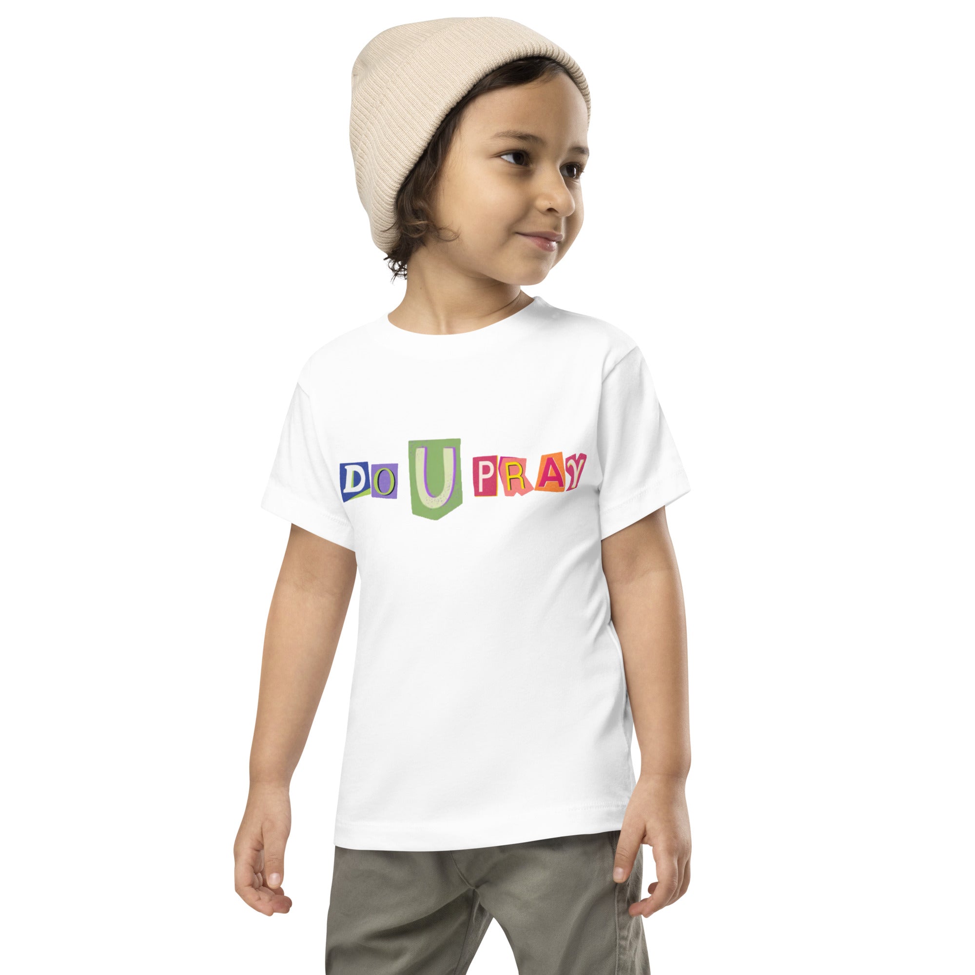 Toddler Short Sleeve Tee Do U Pray