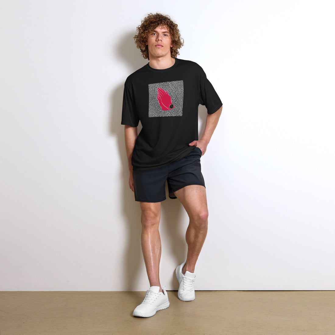 Air Pray performance crew neck t-shirt Do U Pray