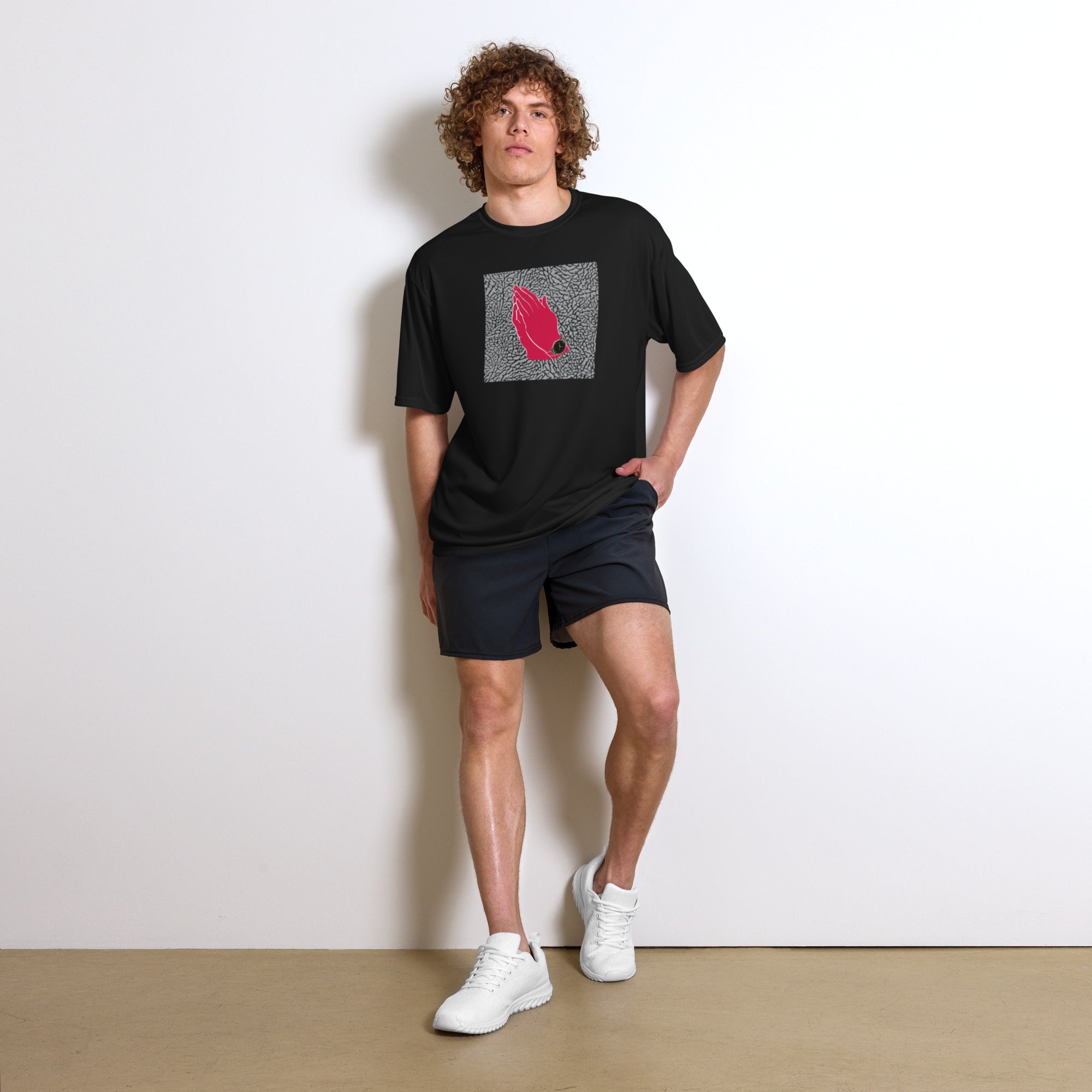 Air Pray performance crew neck t-shirt Do U Pray