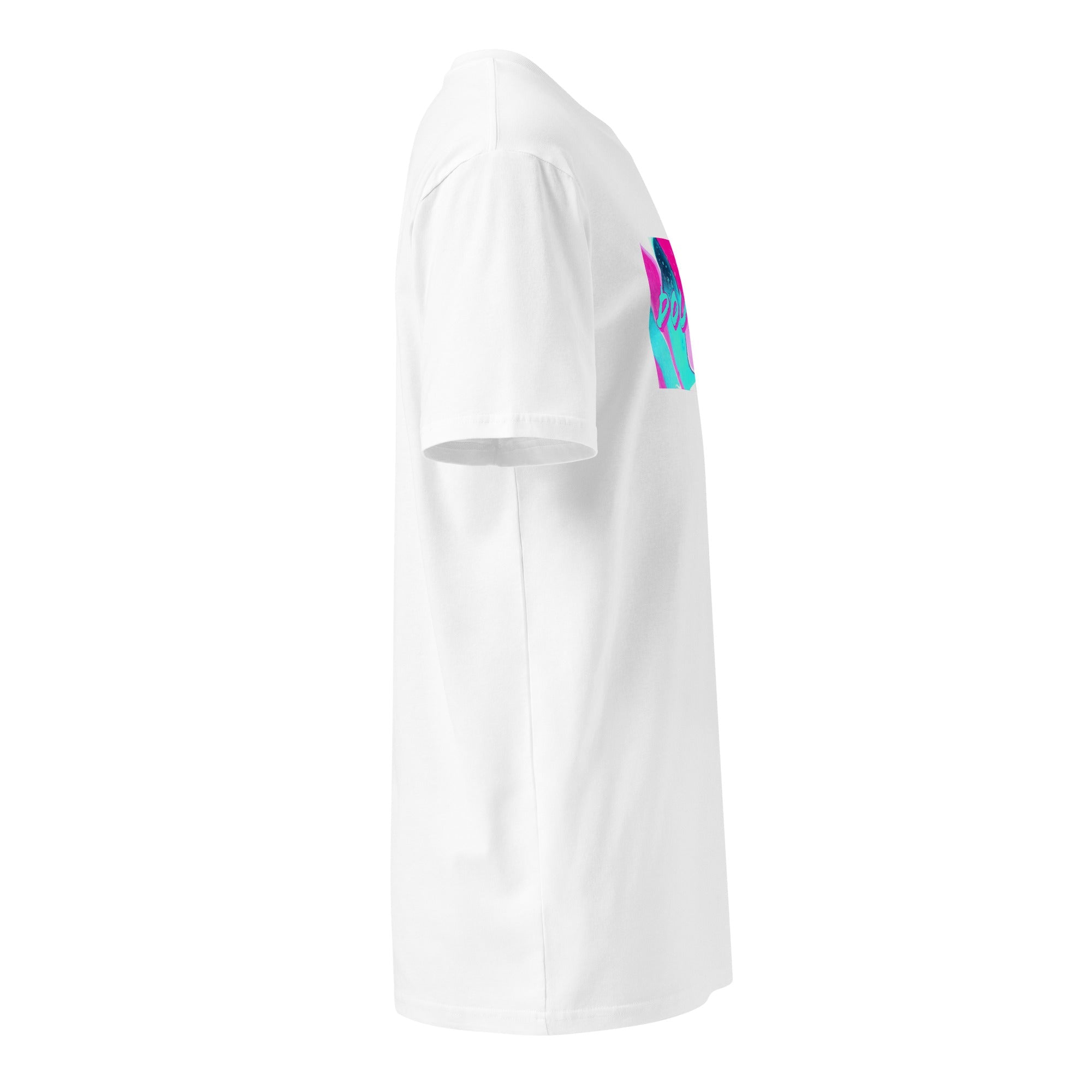 Fuchsia premium t-shirt Do U Pray