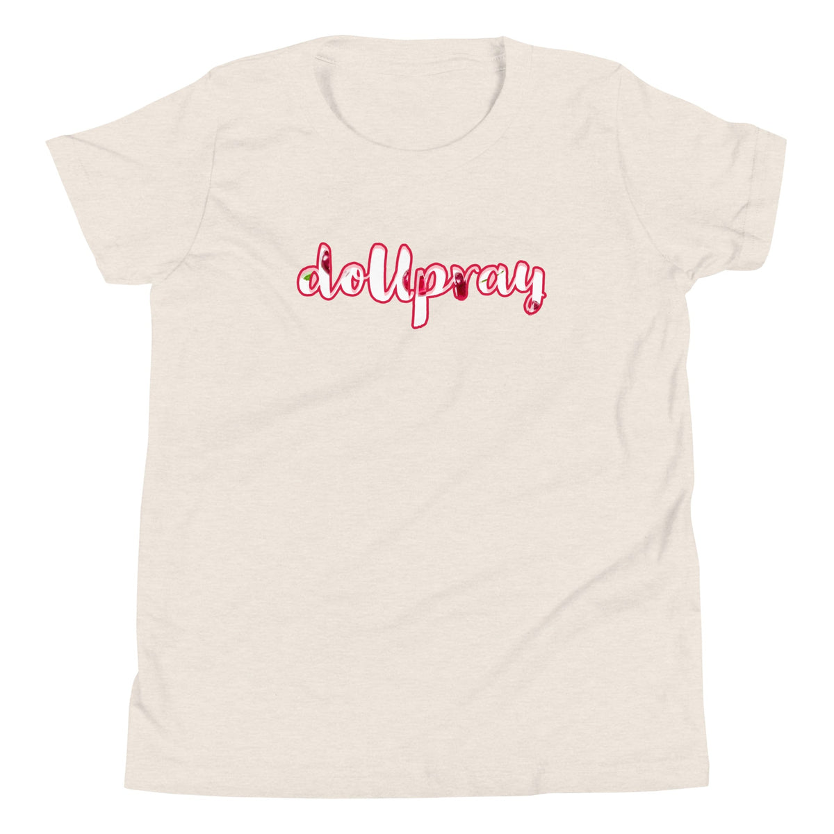 DoUPray cherry Youth Short Sleeve T-Shirt Do U Pray