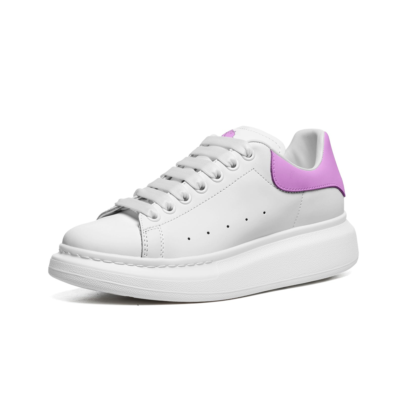 best sneaker websites, sneaker, Leather Sneakers Pink, pray