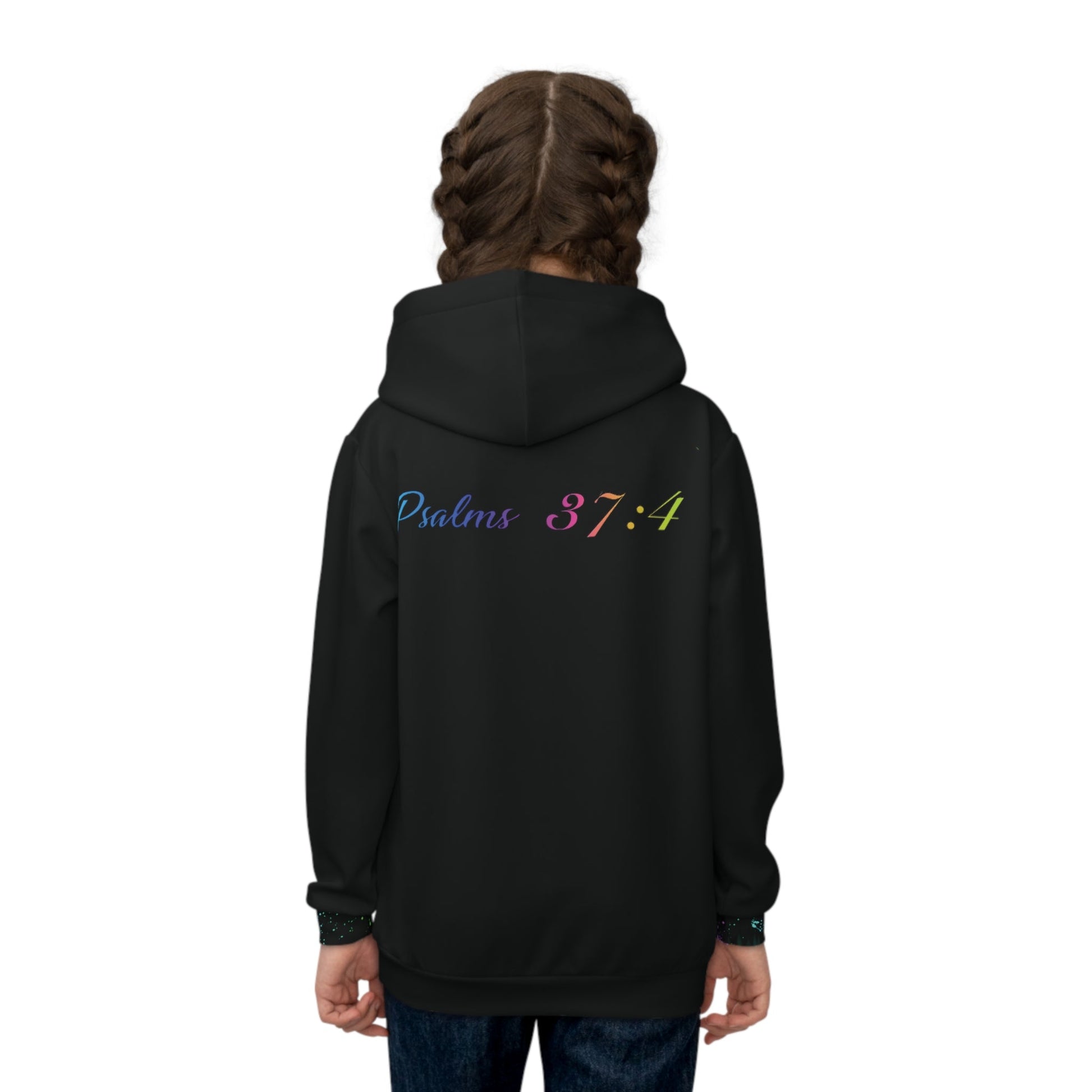 DoUPray rainbow Children's Hoodie Printify