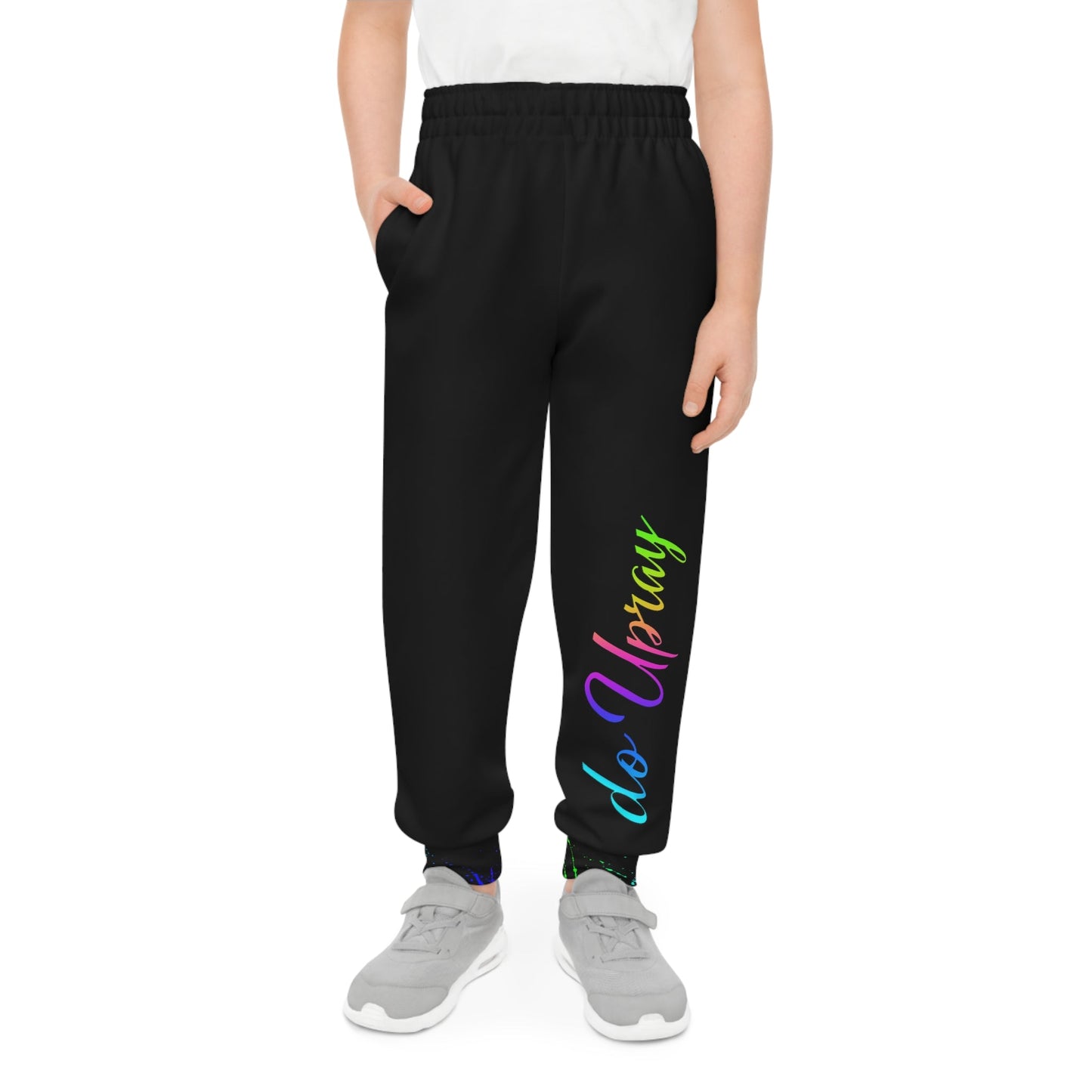 DoUPray Rainbow Youth Joggers Printify