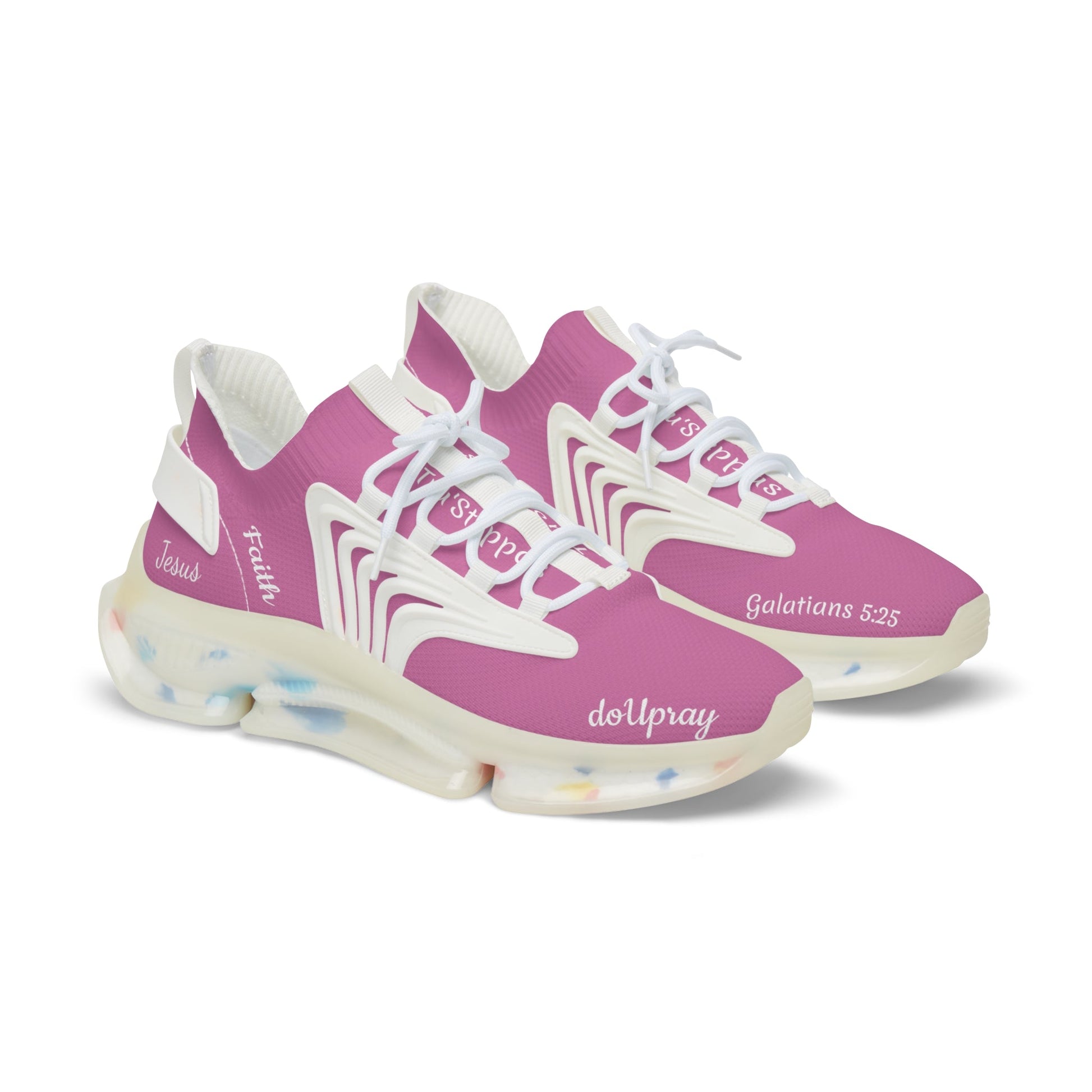 Tru'Steppas sneakers (pink) Printify
