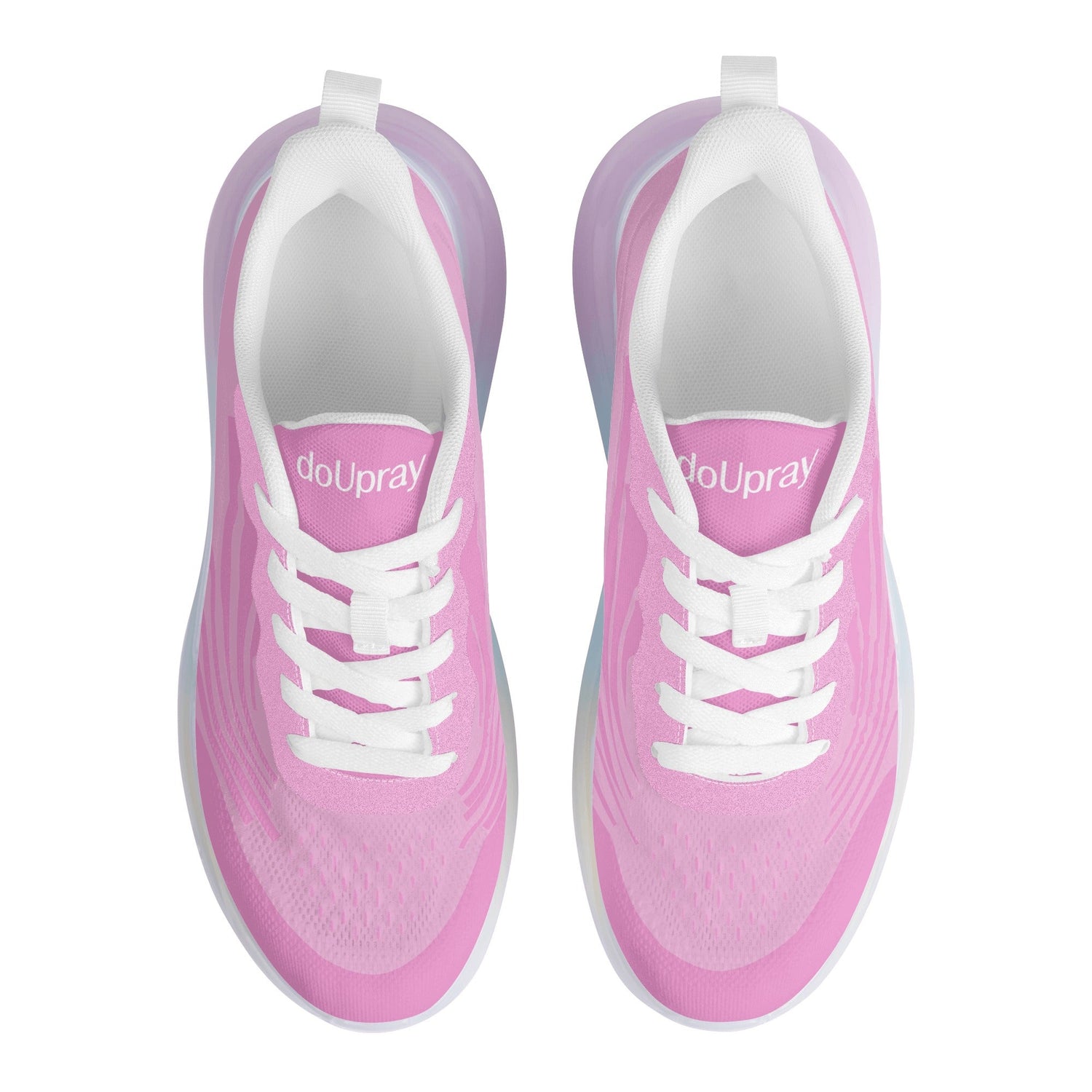 Womens Rainbow Atmospheric Cushion Running Shoes popcustoms
