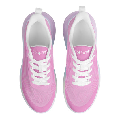 Womens Rainbow Atmospheric Cushion Running Shoes popcustoms