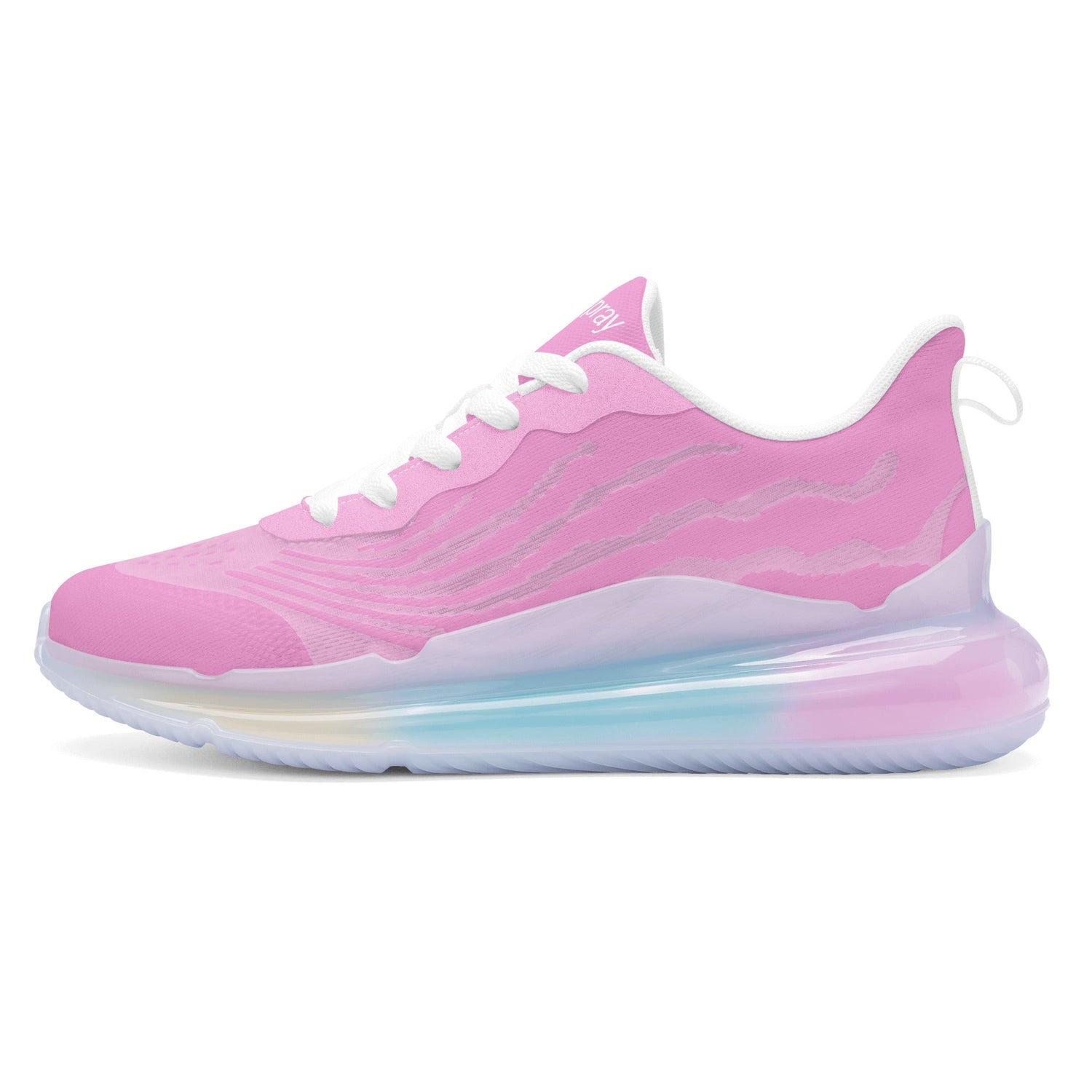 Womens Rainbow Atmospheric Cushion Running Shoes popcustoms