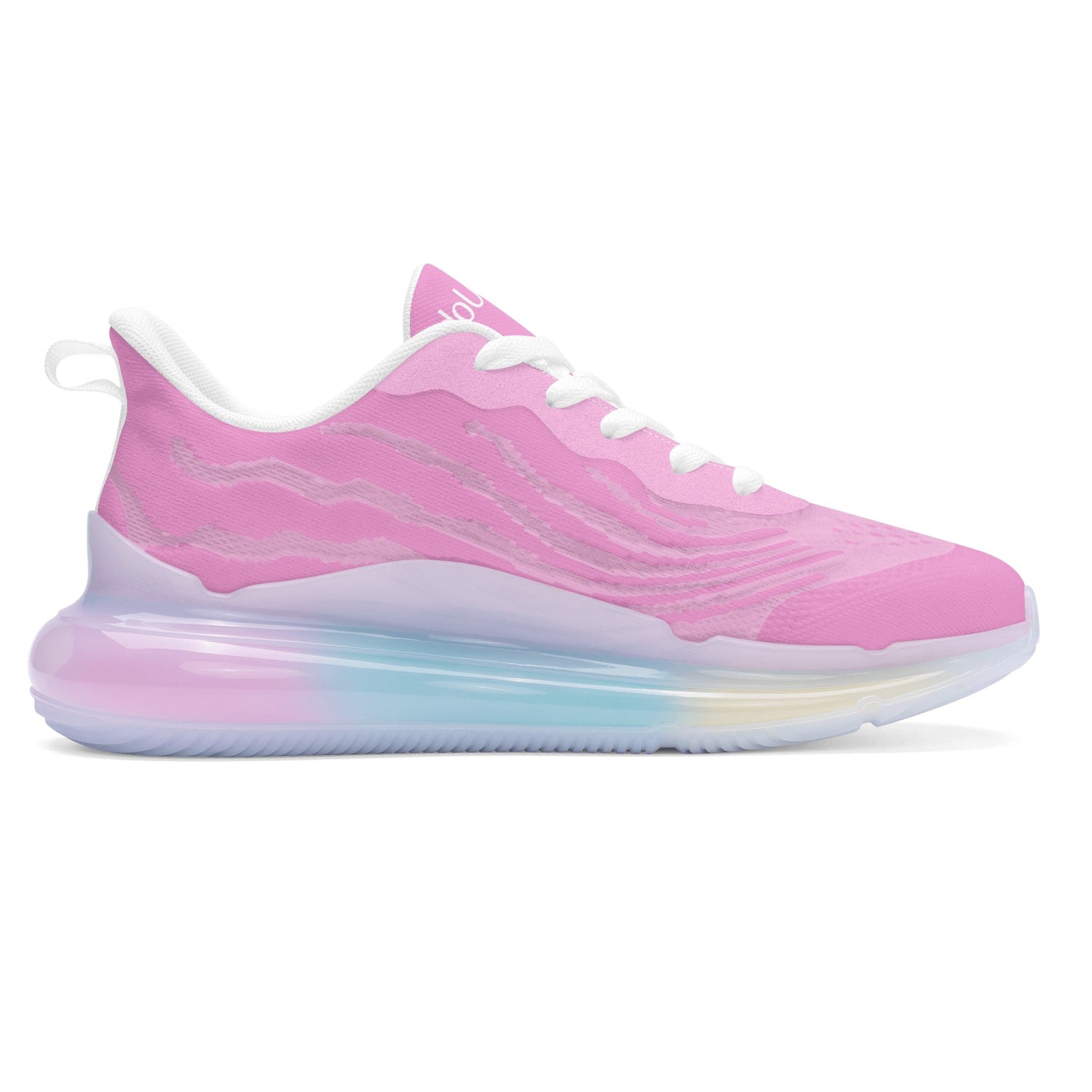 Womens Rainbow Atmospheric Cushion Running Shoes popcustoms