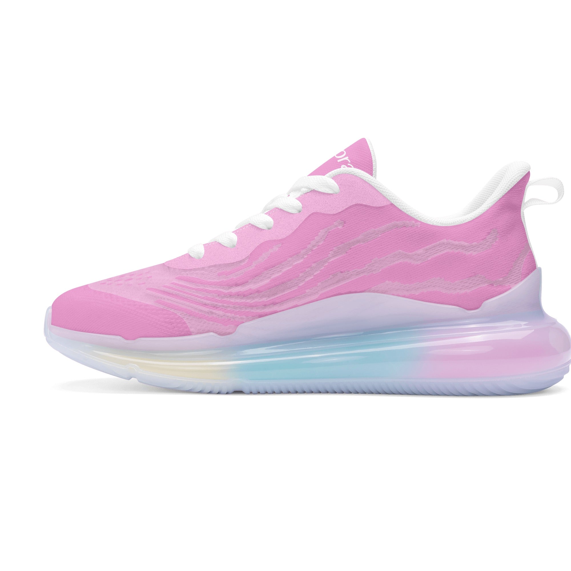 Womens Rainbow Atmospheric Cushion Running Shoes popcustoms