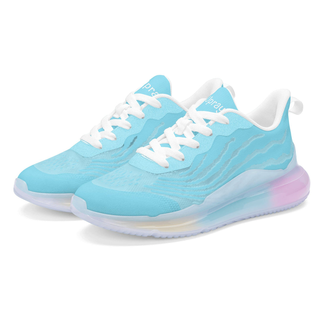 Womens Rainbow Atmospheric Cushion Running Shoes popcustoms