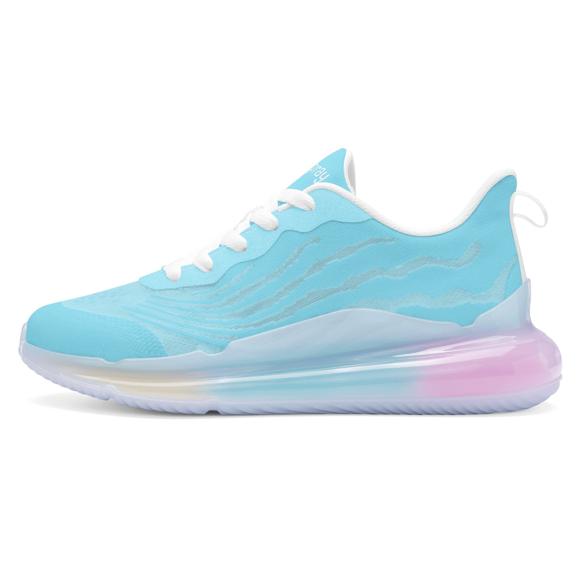 Womens Rainbow Atmospheric Cushion Running Shoes popcustoms