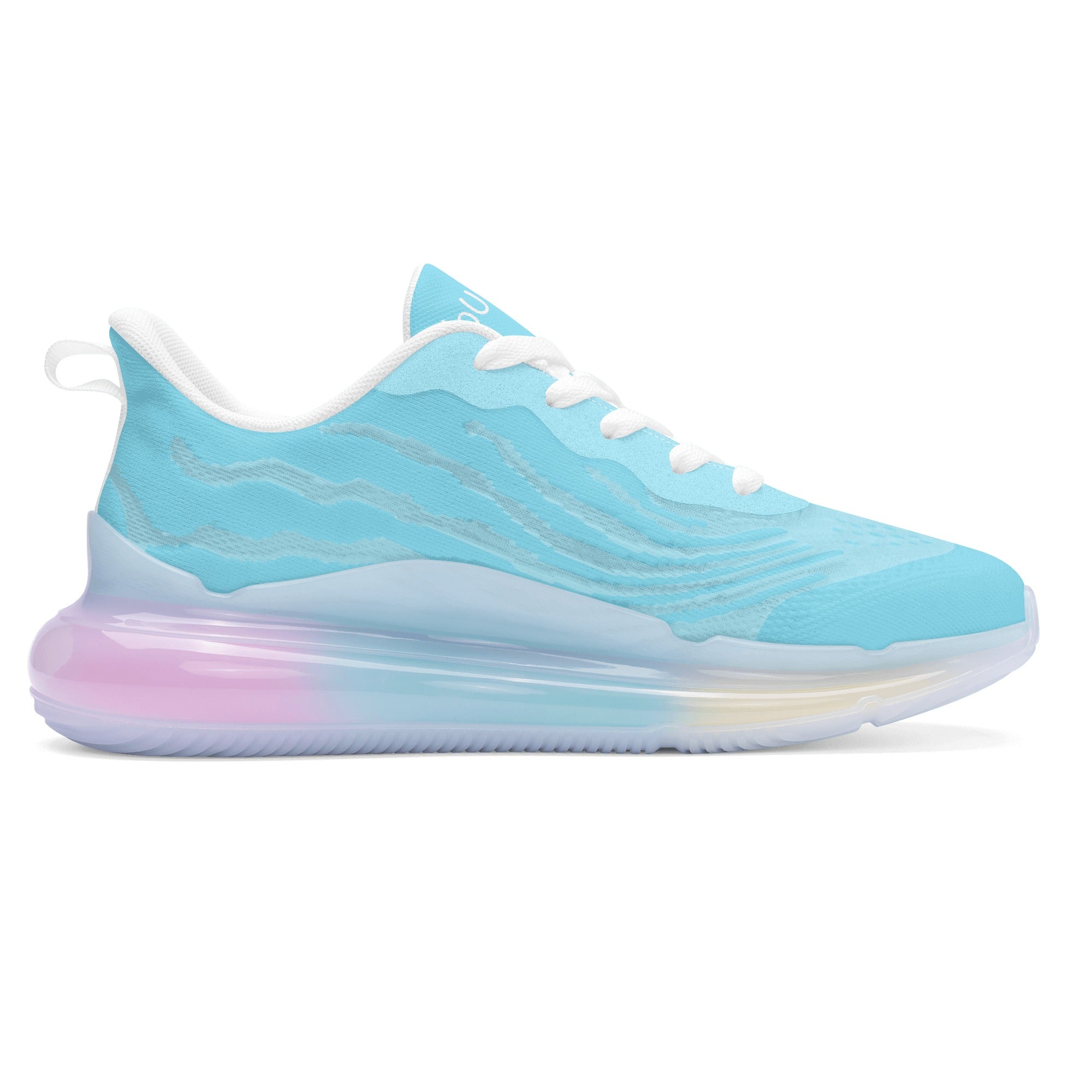 Womens Rainbow Atmospheric Cushion Running Shoes popcustoms