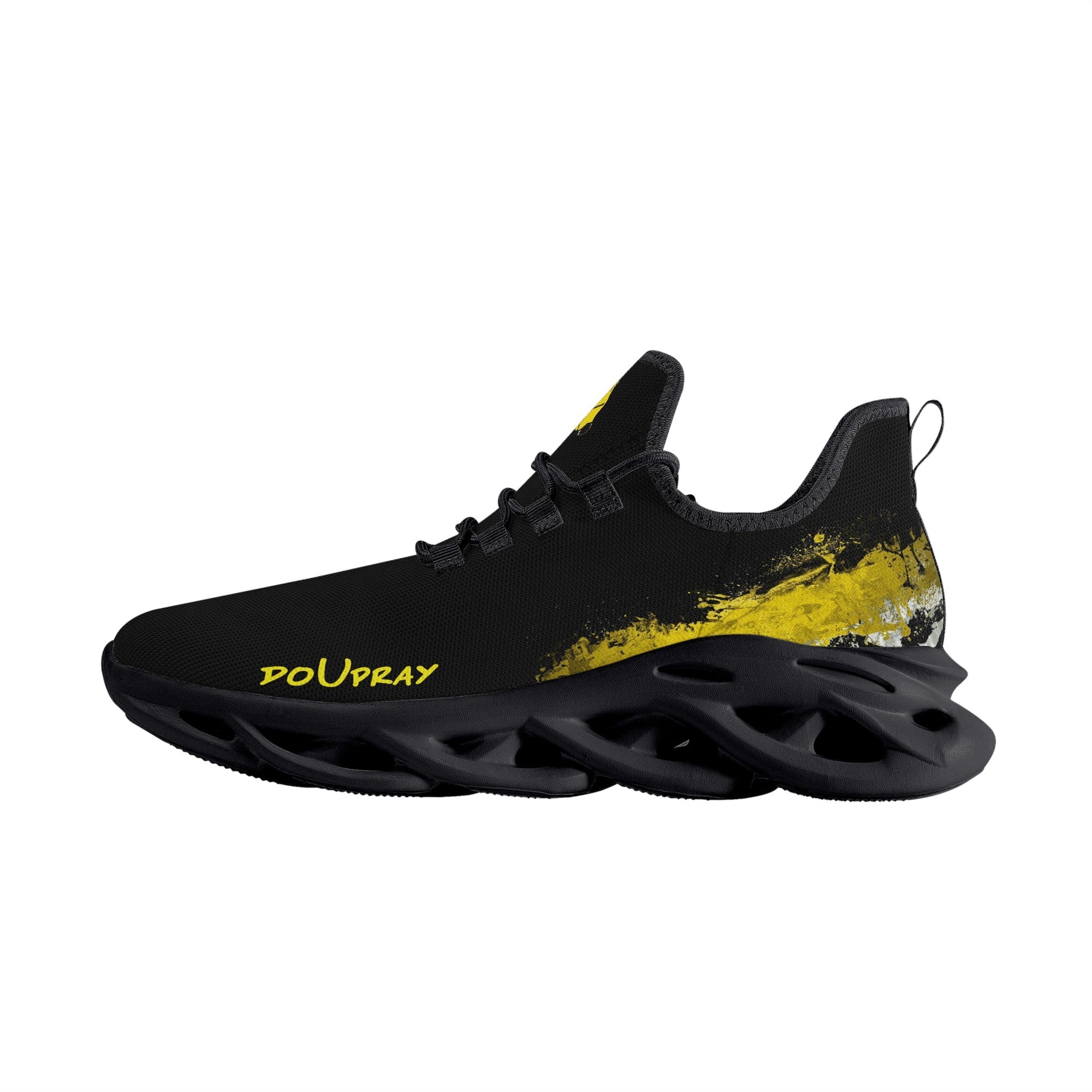 doUpray sneakers (Gold concrete) popcustoms