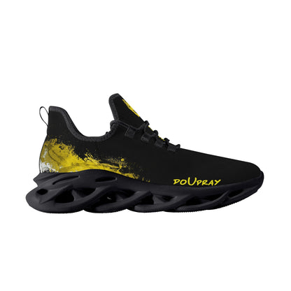 doUpray sneakers (Gold concrete) popcustoms