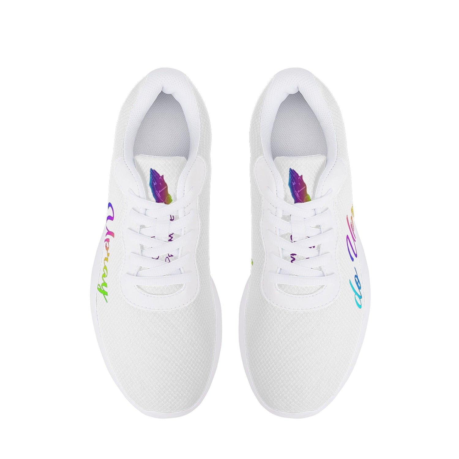 Rainbow Running Shoes popcustoms