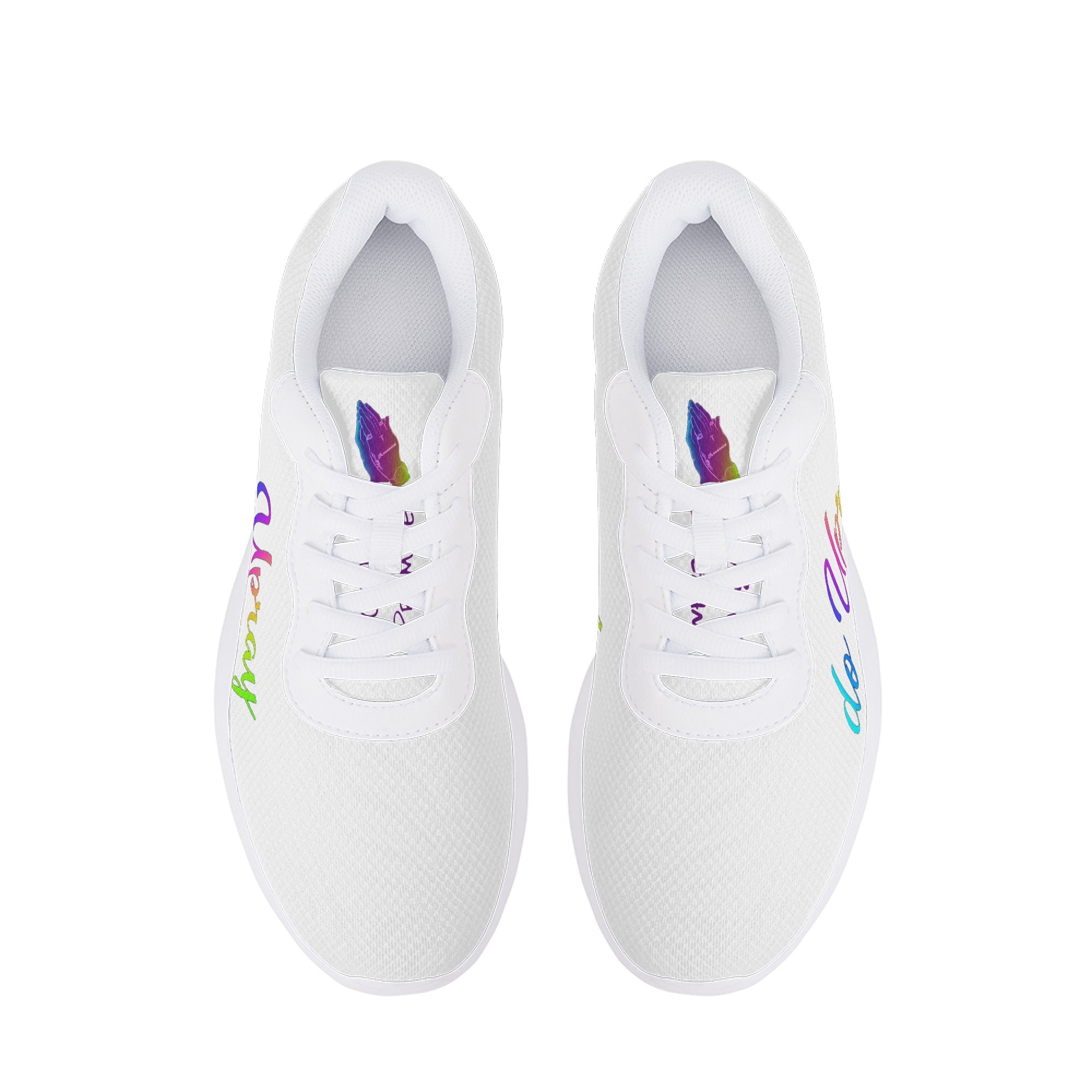 Rainbow Running Shoes popcustoms