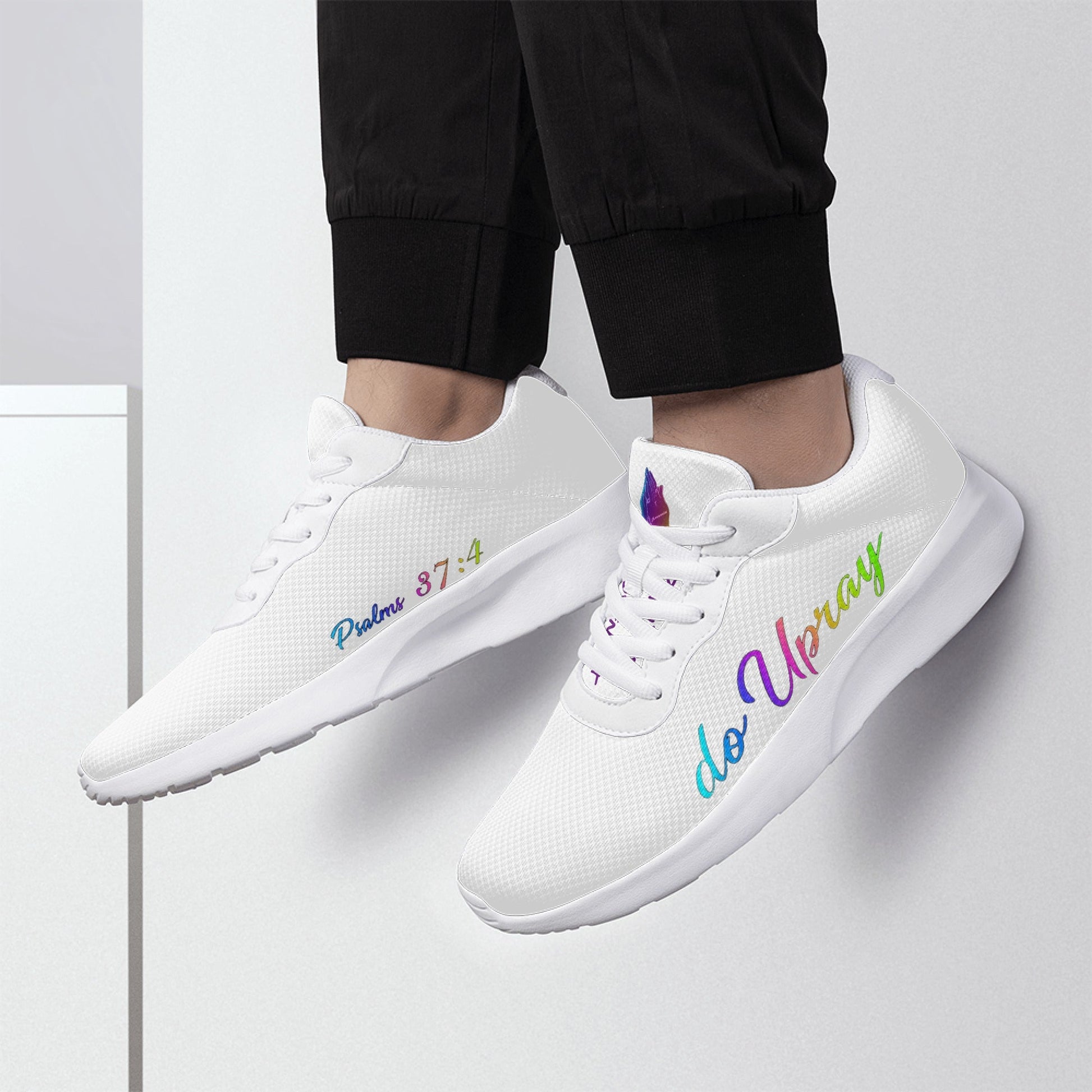 Rainbow Running Shoes popcustoms