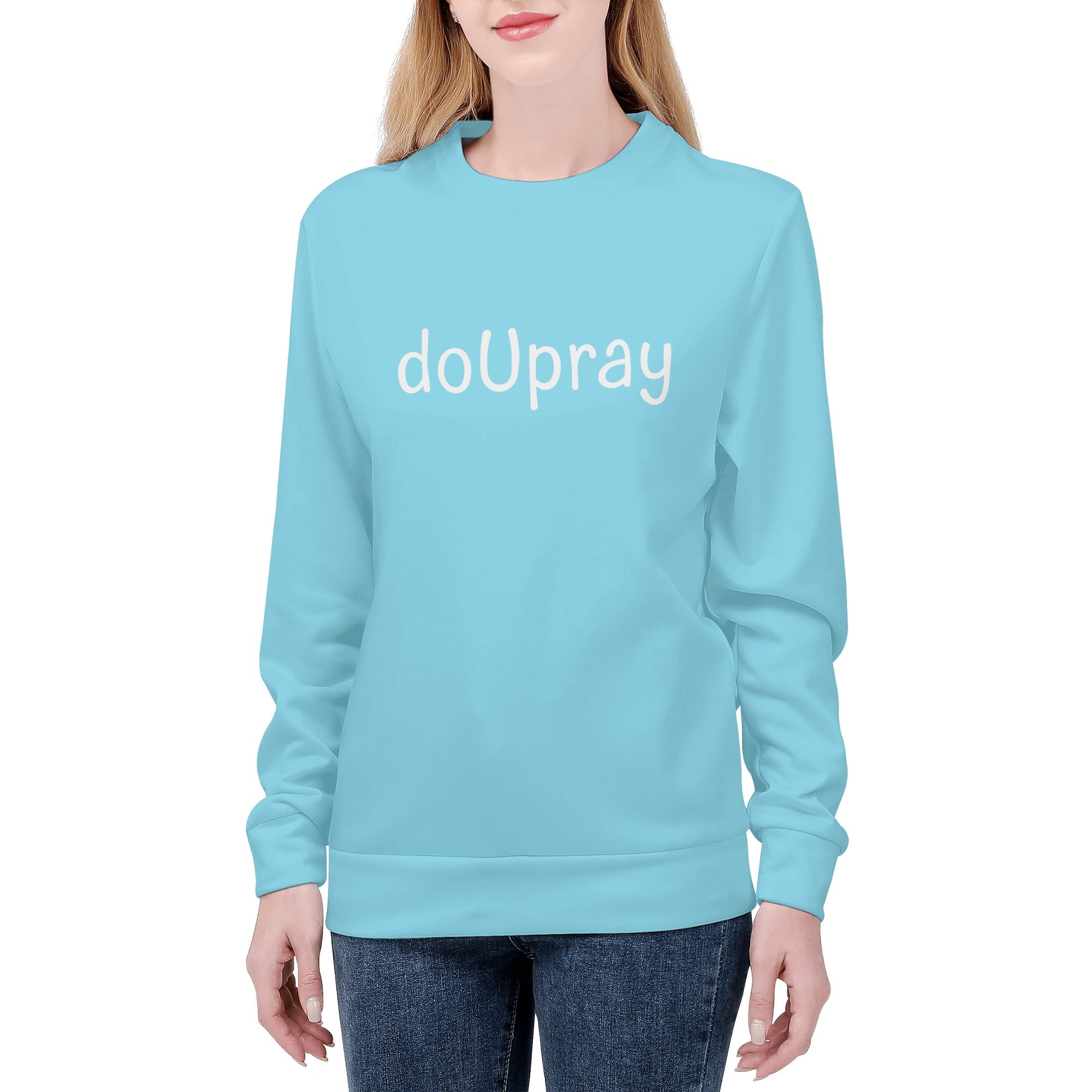 Womens All Over Print Sweater popcustoms