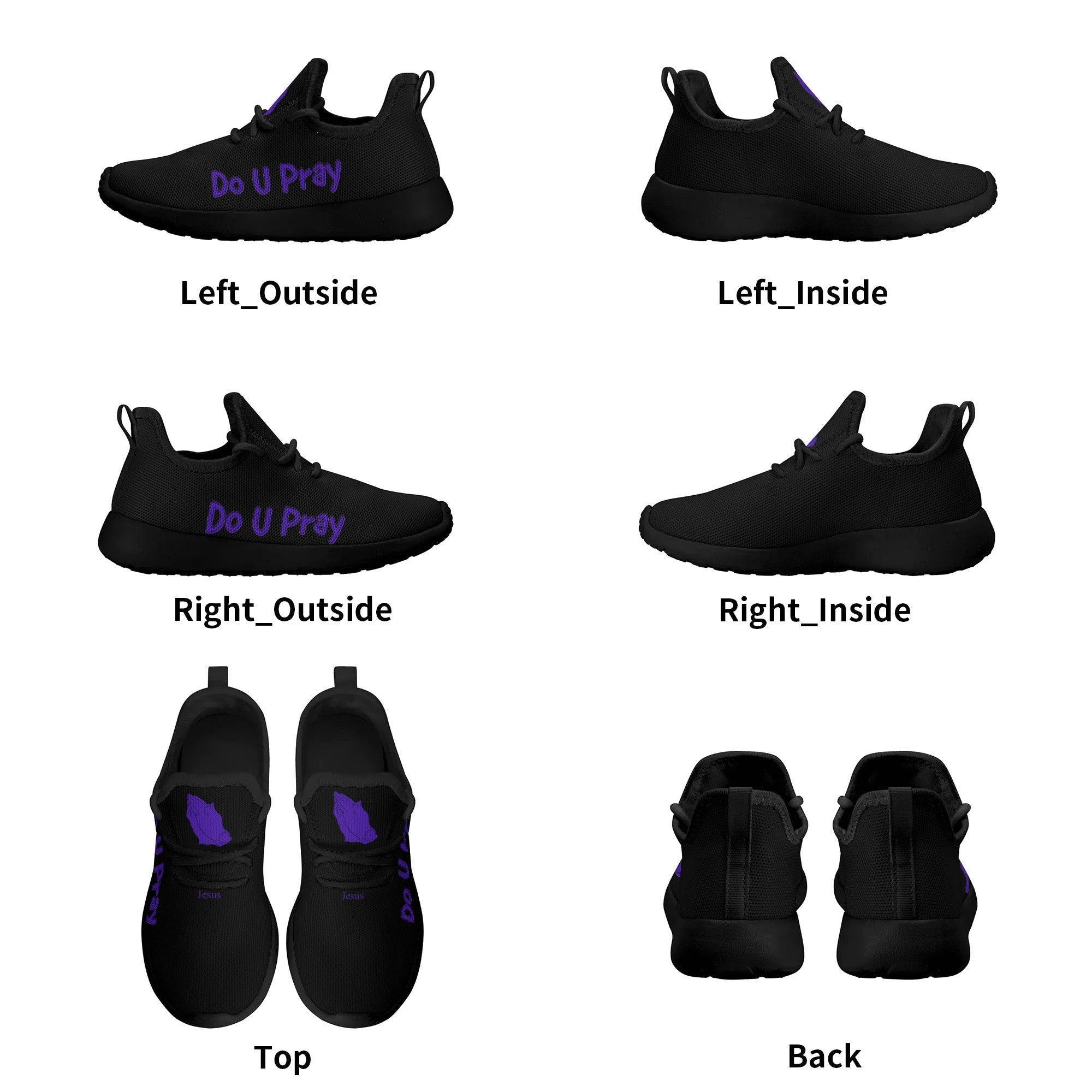 New Kids Mesh Knit Sneakers popcustoms