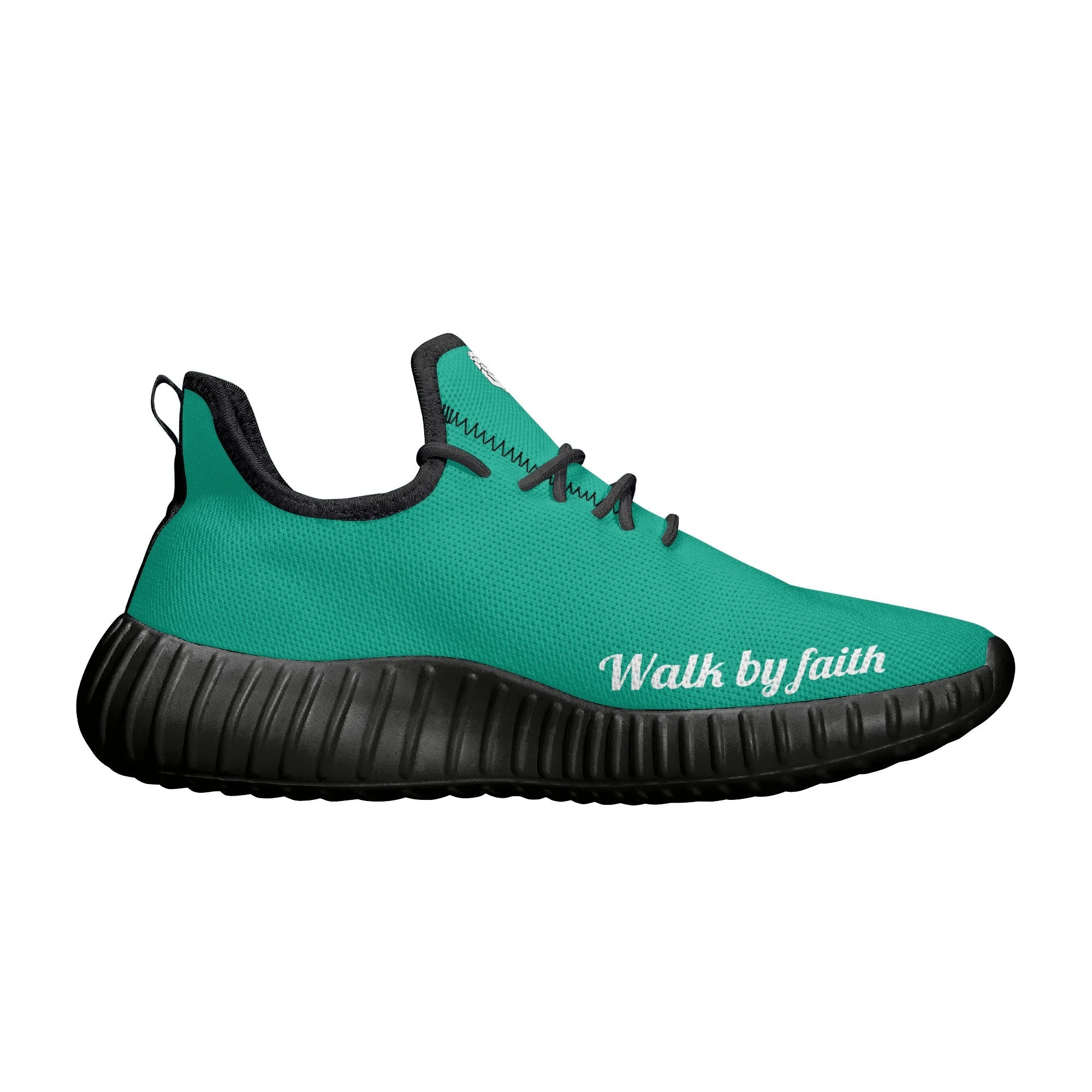 DoUPray Sneakers (Aqua) popcustoms
